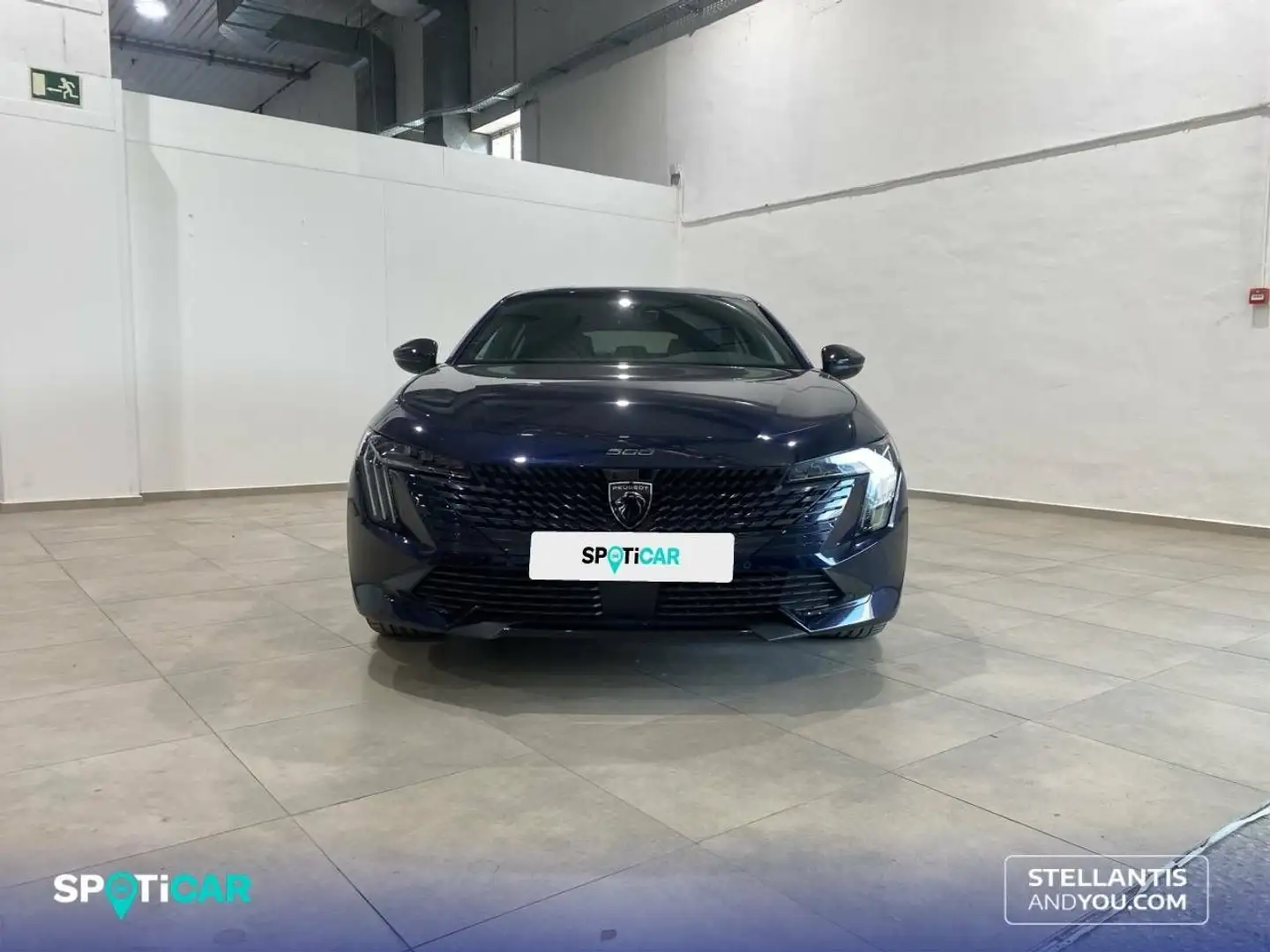 Peugeot 508 5P HYBRID 225 e-EAT8 GT Blauw - 2