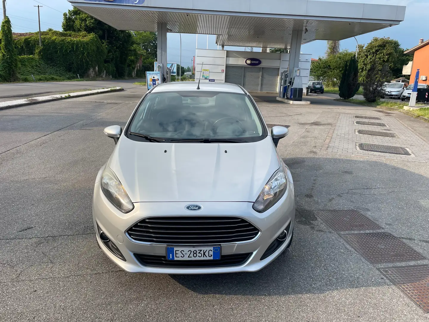 Ford Fiesta Fiesta 5p 1.4 16v Titanium Gpl FL Grijs - 2
