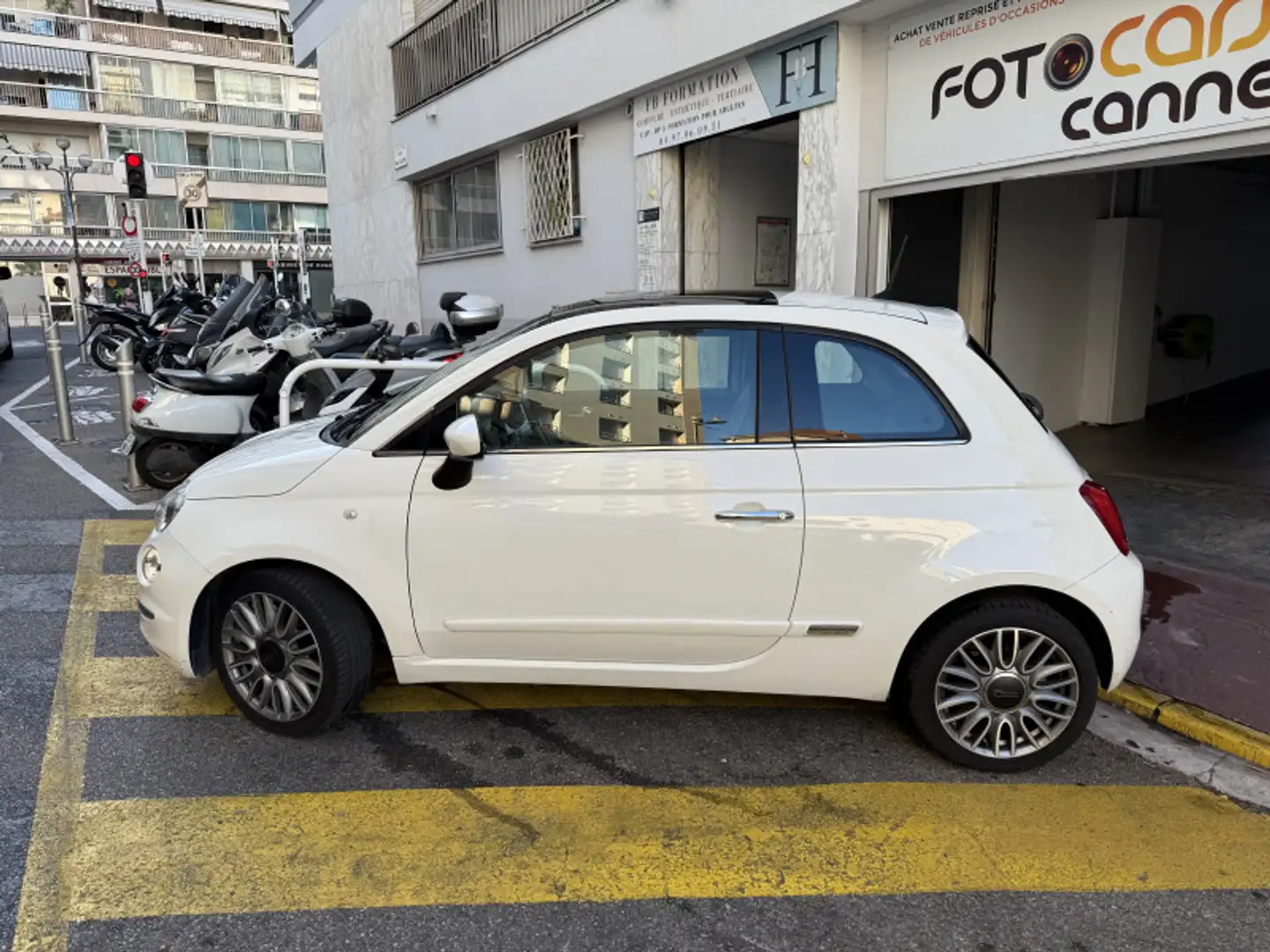 Fiat 500e 1.2 8V 69CH ECO PACK LOUNGE Blanco - 2