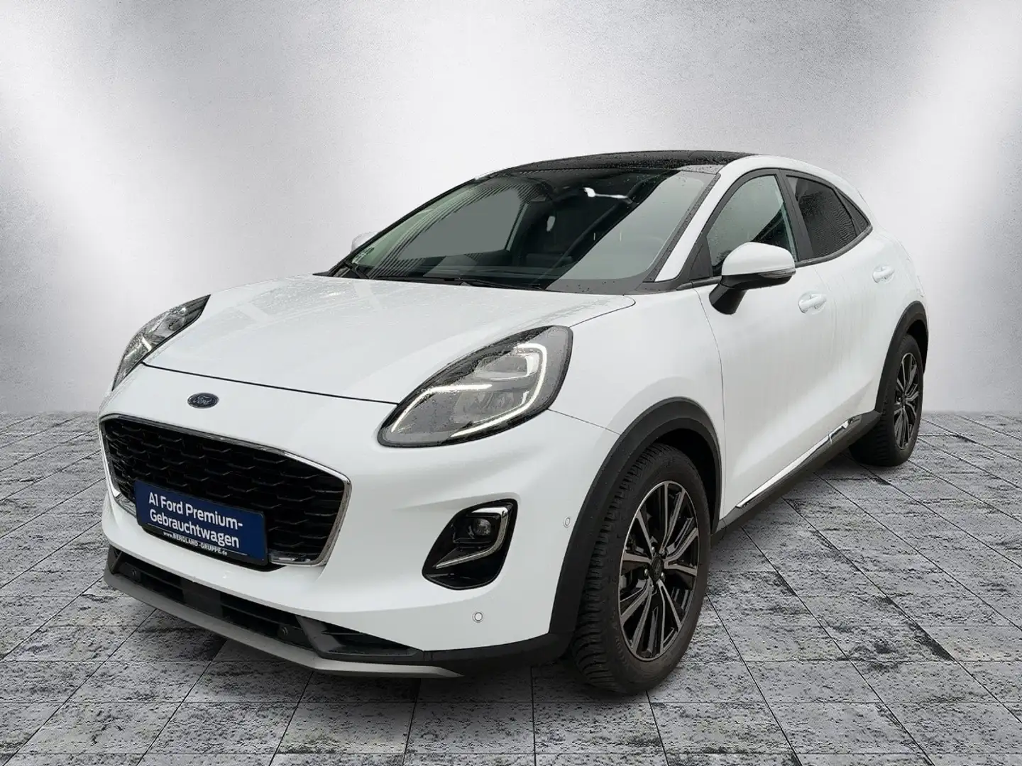 Ford Puma Titanium X 1,0 l EcoBoost MHEV 155 PS Weiß - 1