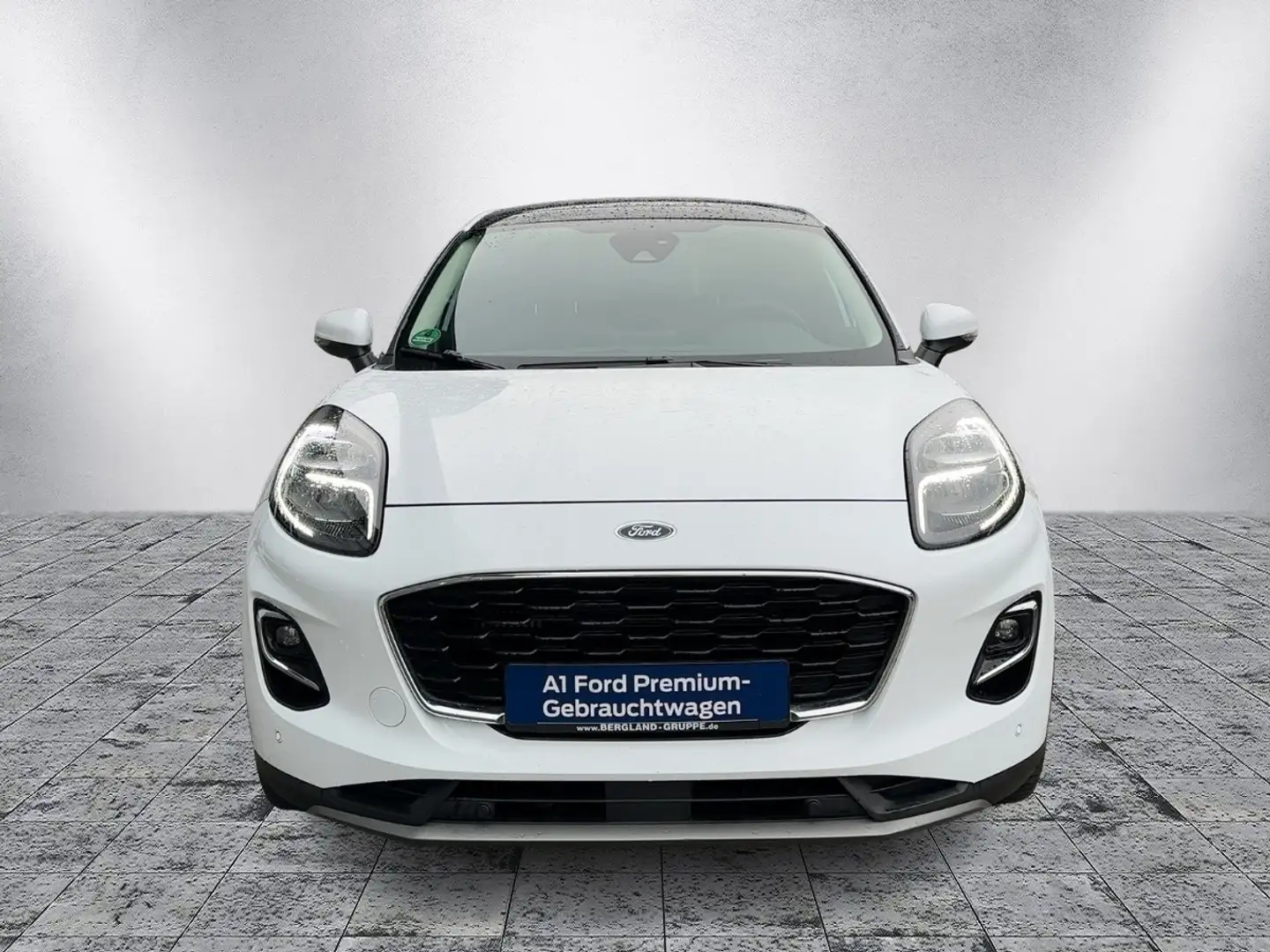 Ford Puma Titanium X 1,0 l EcoBoost MHEV 155 PS Weiß - 2