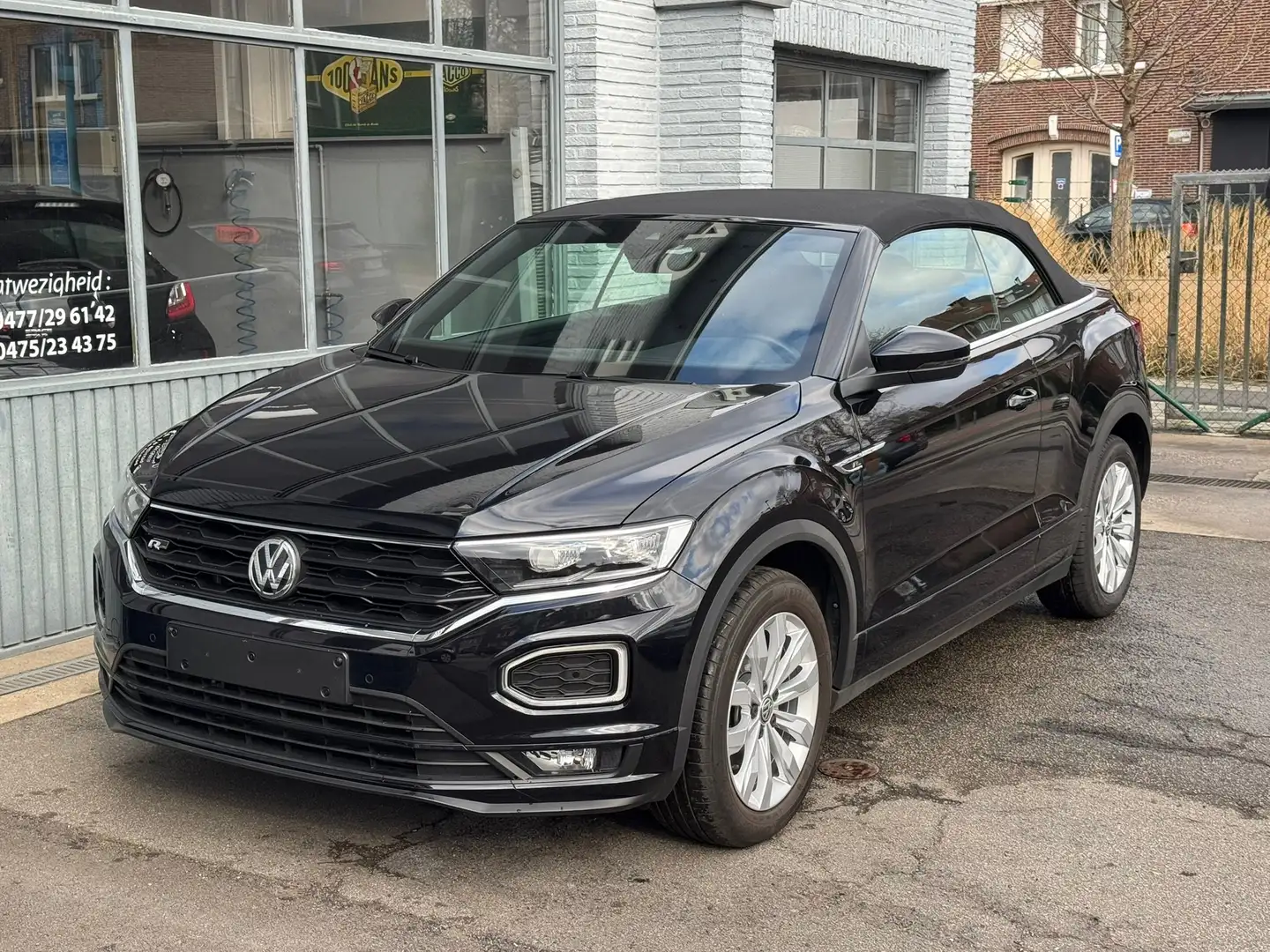 Volkswagen T-Roc Cabriolet 1.5 TSI R-Line  ✅euro 6D✅ Carplay✅ Noir - 1