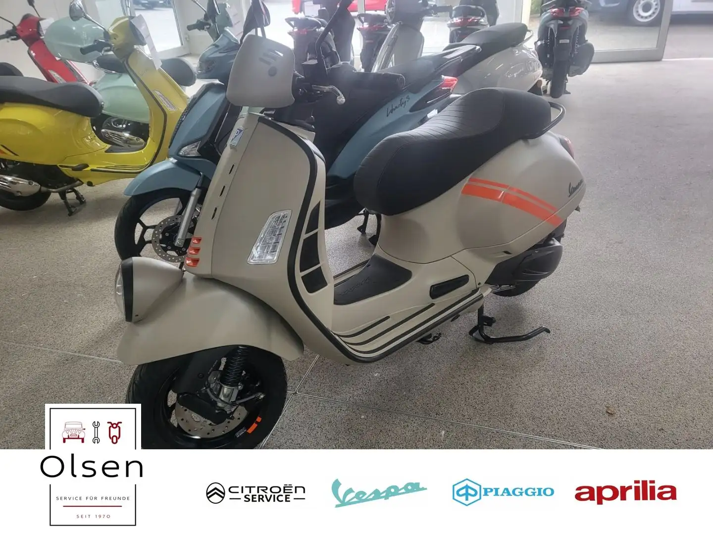 Vespa GTV 310 E5 + SE Beige Avvolgente Beige - 1