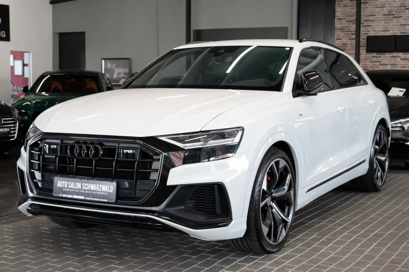 Audi Q8 50TDI quatt| S LINE|VIRTUAL|B&O|AHK||LUFT|23" Blanco - 2