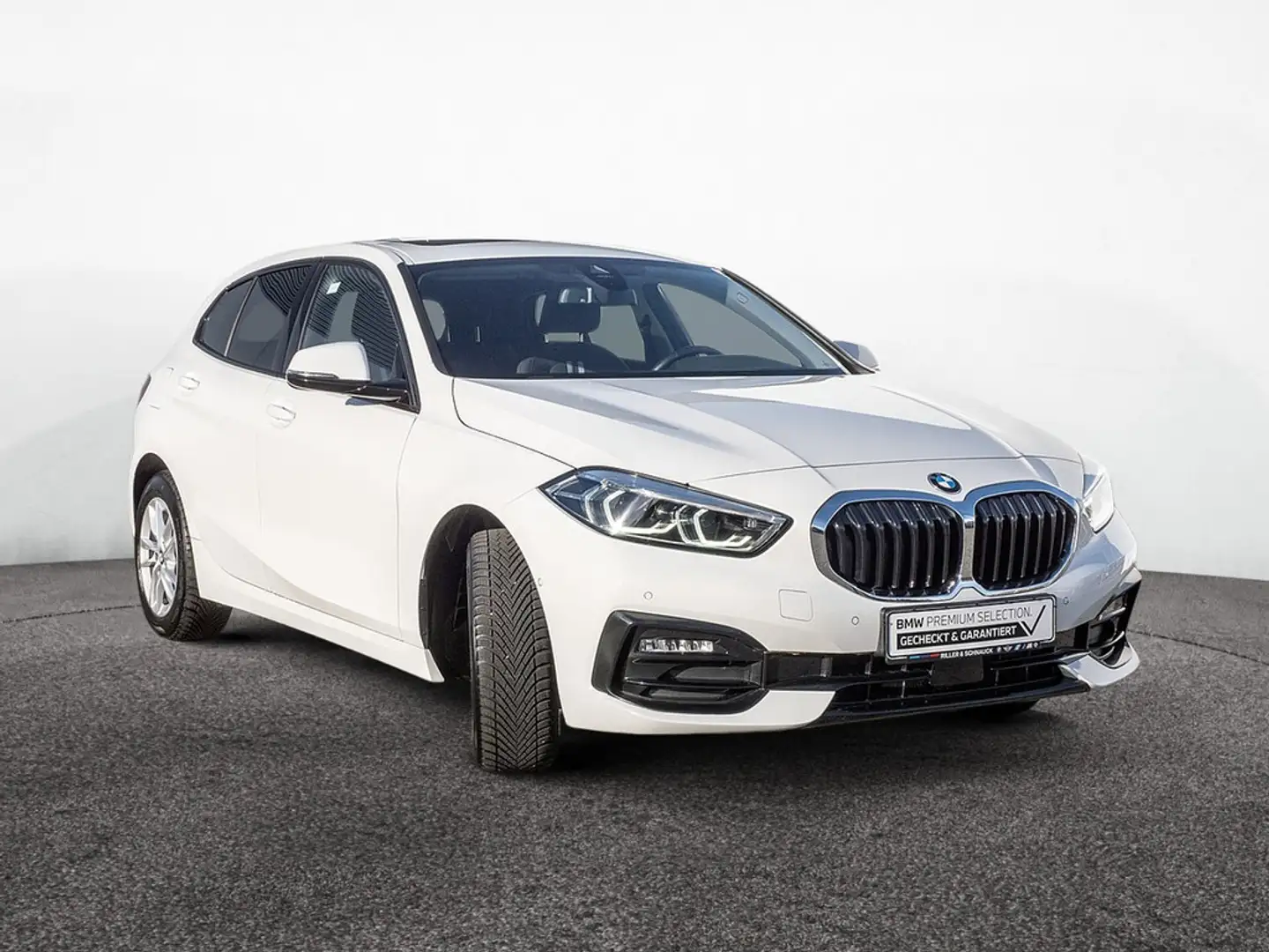 BMW 118 i Sport Line PANO+KAM+LED+NAVI+SHZG Blanc - 2