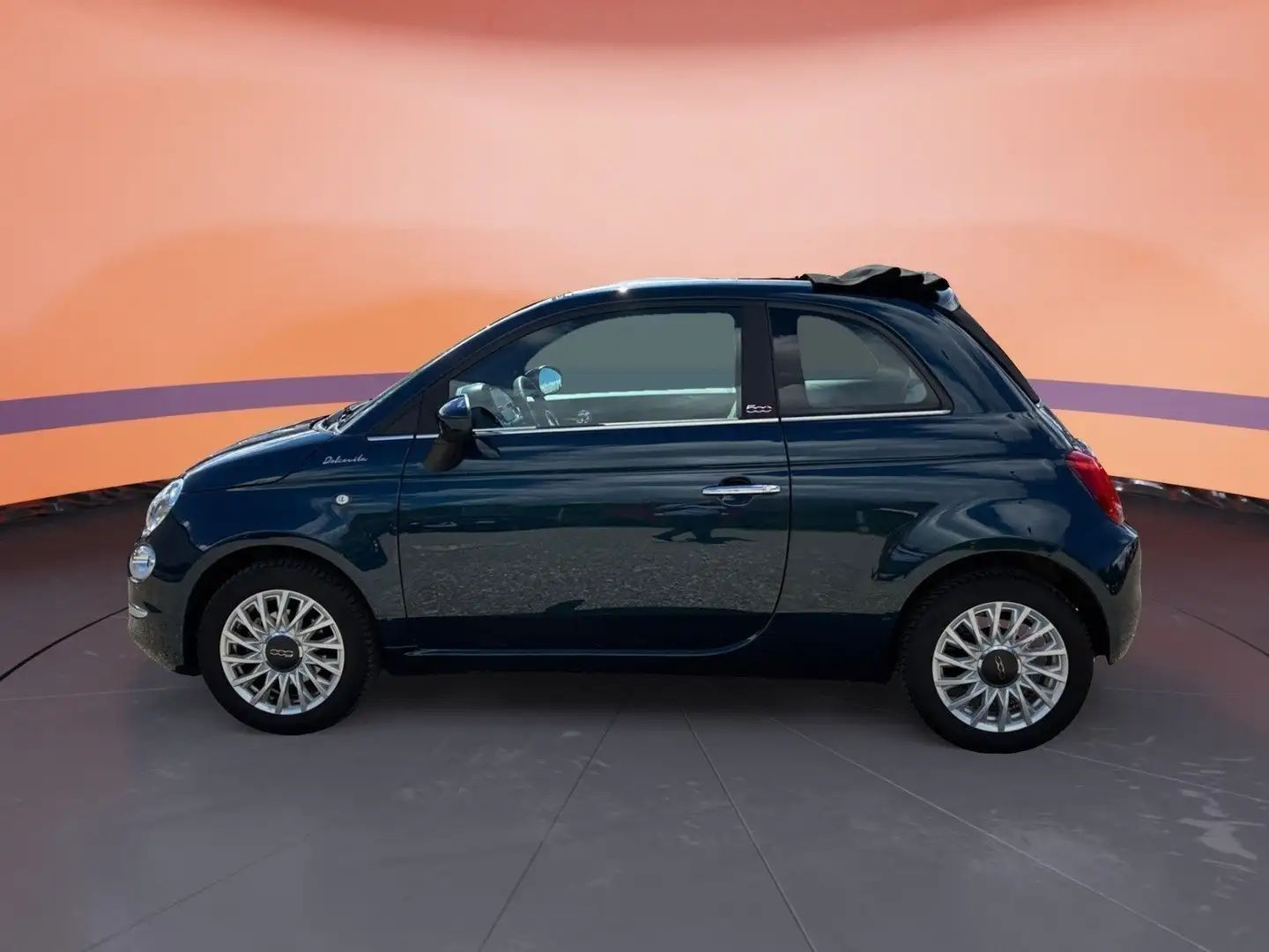 Fiat 500C Cabrio 1.0 * KOMFORT - PAKET * APP-CONNECT Blau - 2