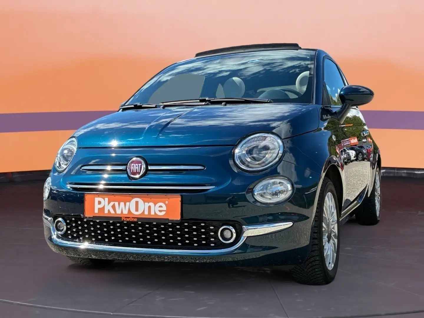 Fiat 500C Cabrio 1.0 * KOMFORT - PAKET * APP-CONNECT Blau - 1