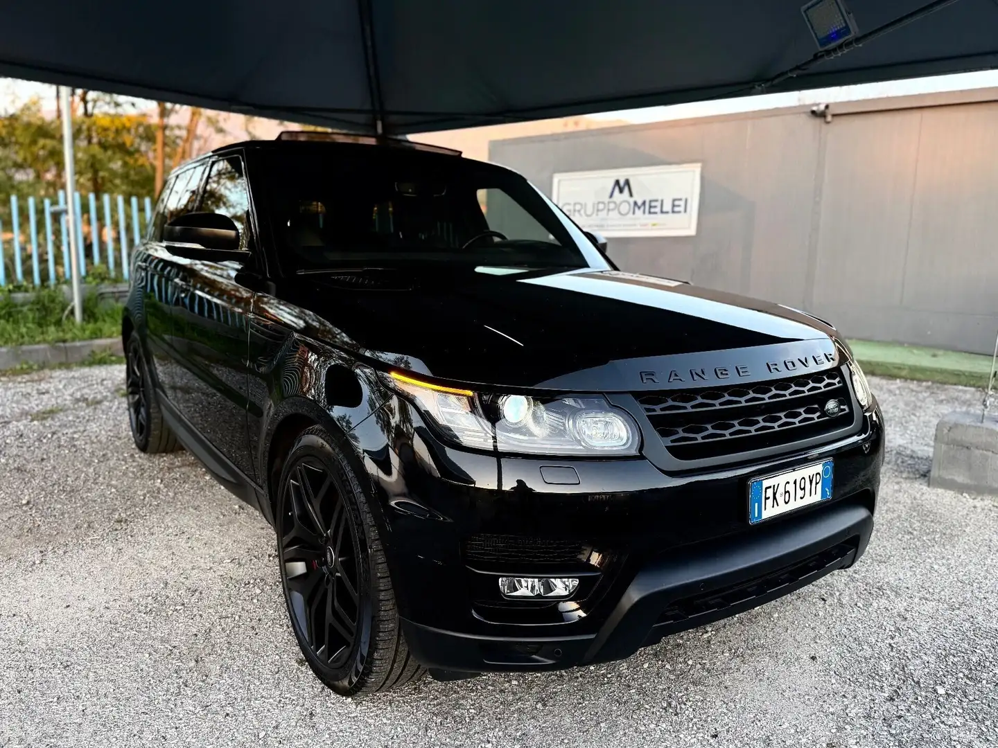 Land Rover Range Rover Sport 3.0 tdV6 HSE Dynamic*TETTO*CERCHIO22*HEADUP DISPLA Nero - 1
