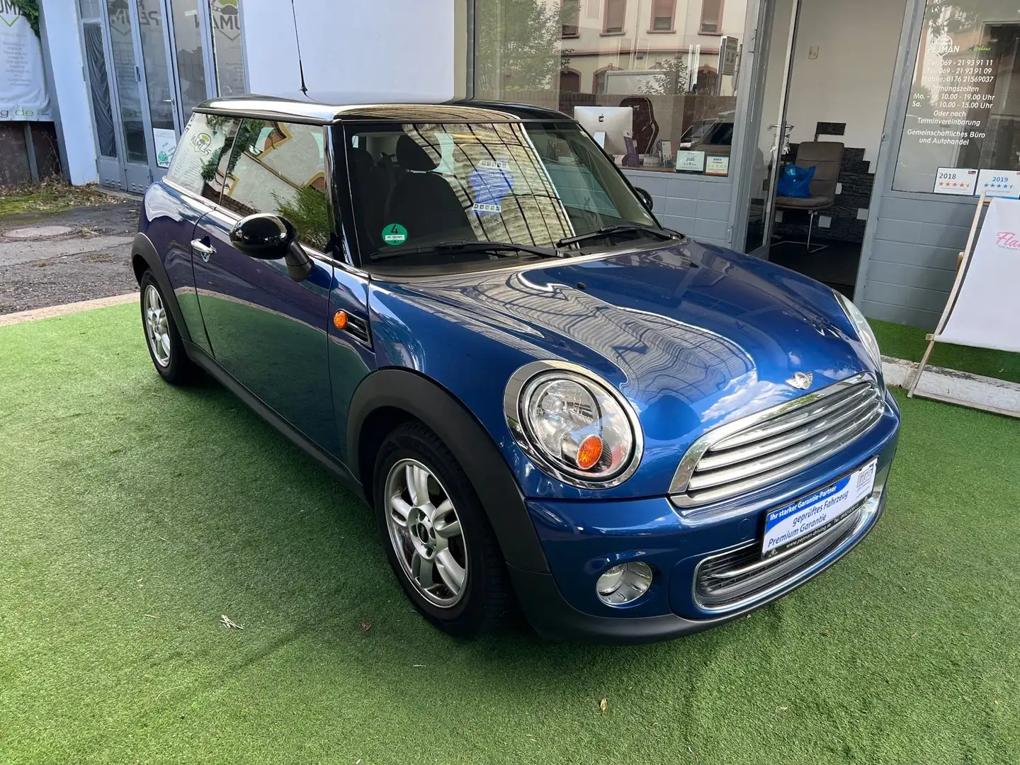 MINI Cooper KlimaA,T-Leder,LM-F,EF,PDC,LED,TOP Blue - 1