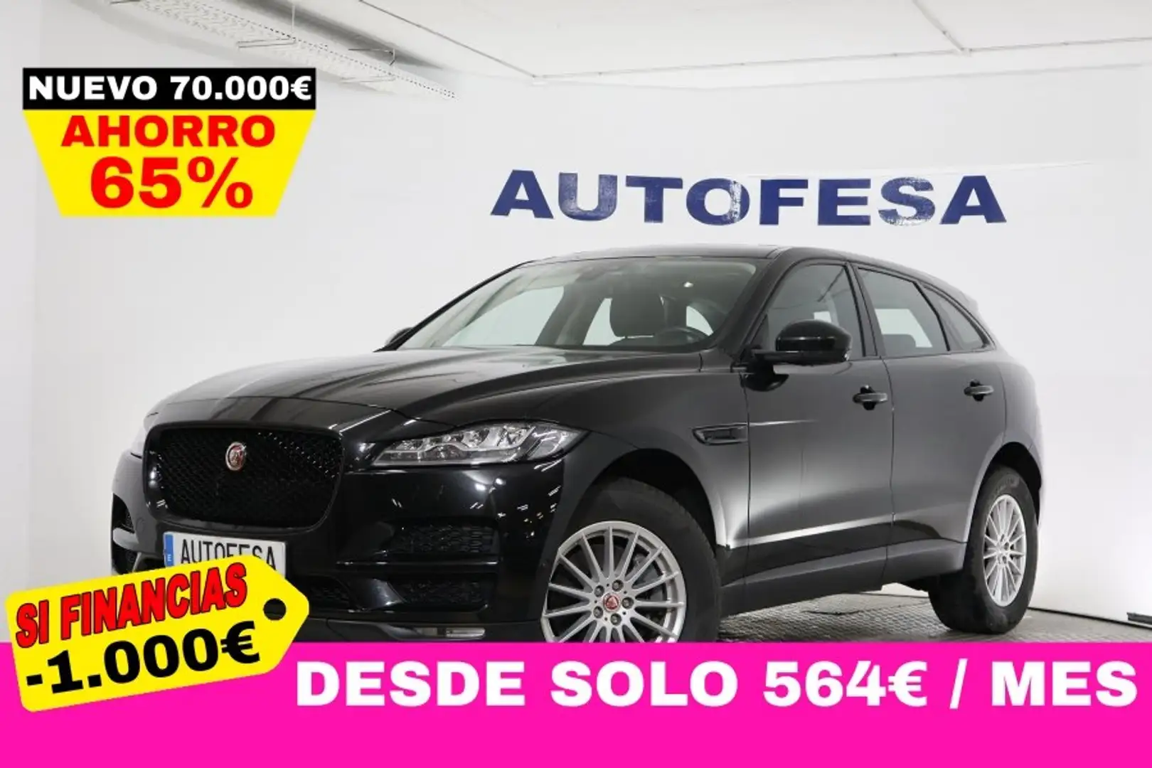 Jaguar F-Pace F PACE 2.0 T PRESTIGE AWD 300CV AUTO 5P # PNAVY, Negro - 1