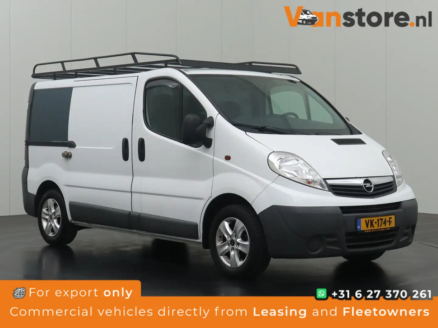 Opel Vivaro 2.0CDTI Imperiaal | Trekhaak | Airco | 3-Persoons Wit - 1