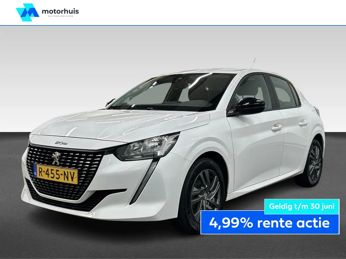 Peugeot 208 1.2 TURBO 100PK ACTIVE PACK NAVI PDC TEL NAP Wit - 1