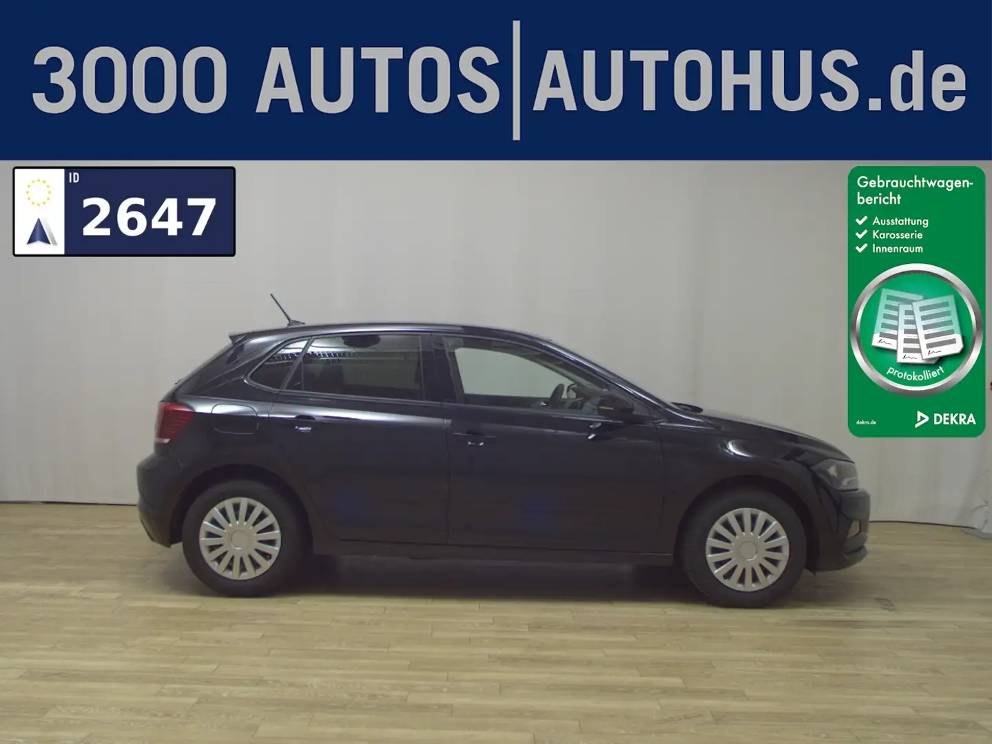 Volkswagen Polo 1.0 TSI Comf. Navi AID PDC Shz Schwarz - 1