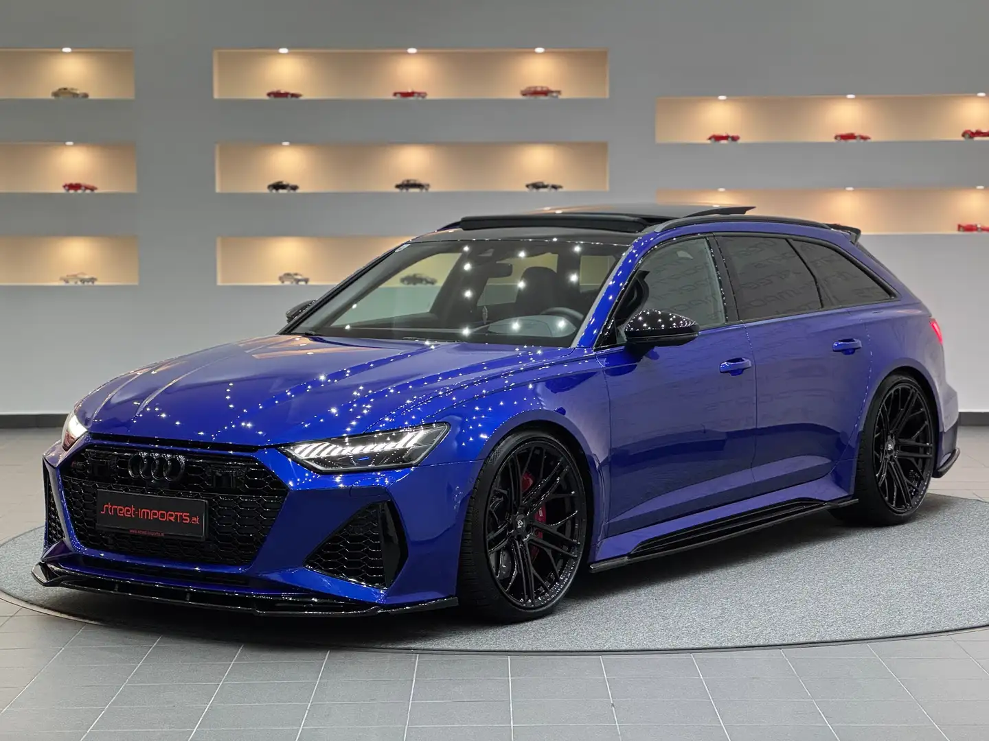Audi RS6 4.0 TFSI quattro *Bang&Olufsen*22" MB-Design*HUD* Blau - 1
