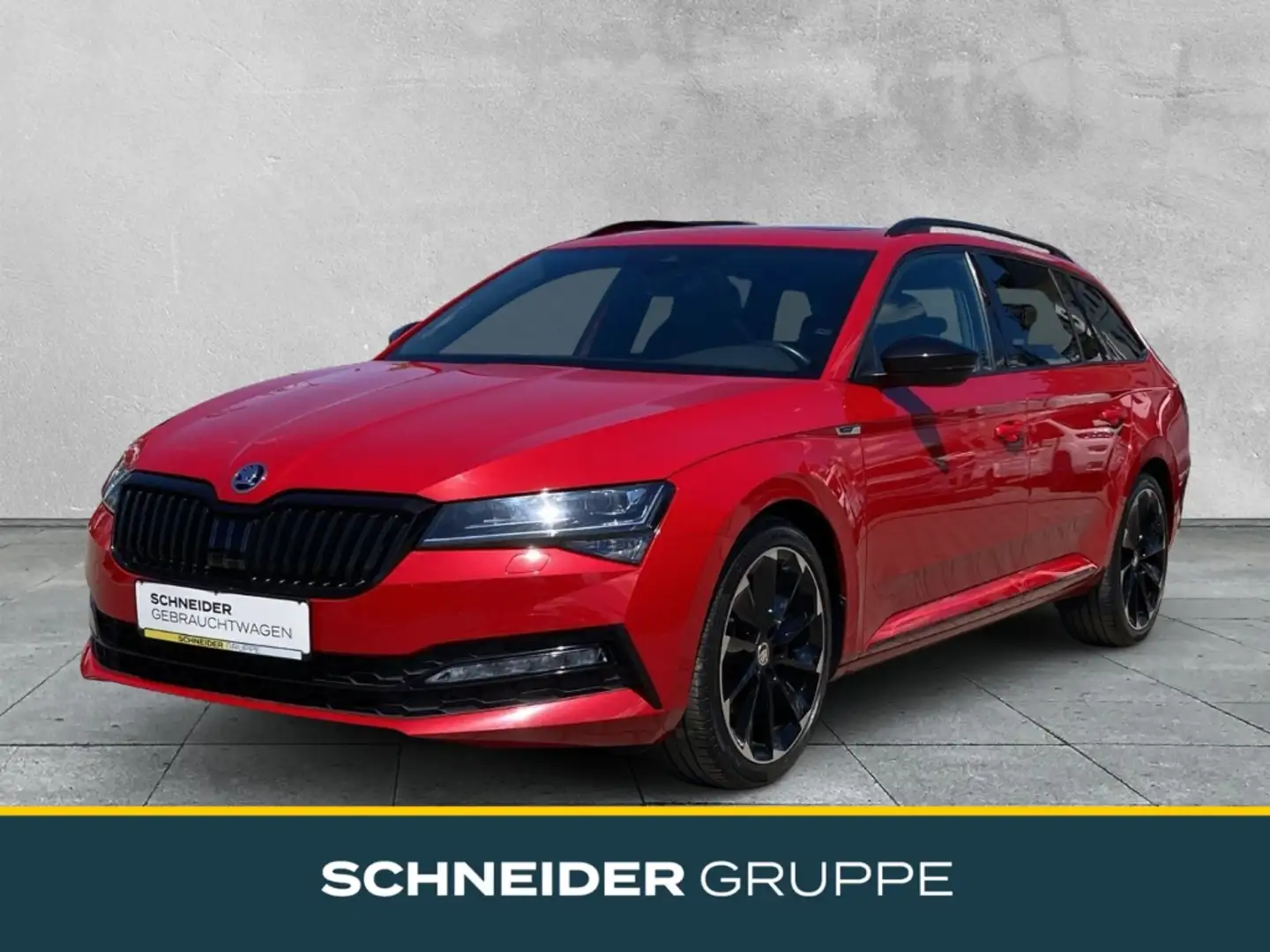 Skoda Superb Combi Sportline 2.0 TSI DSG PANORAMA+AHZV Rot - 1