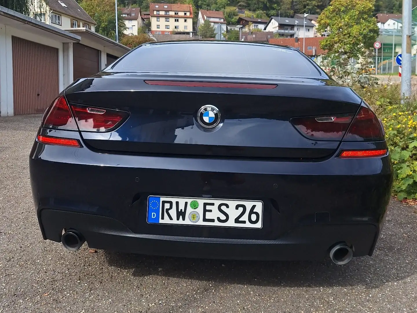 BMW 640 640d Coupe Чорний - 2
