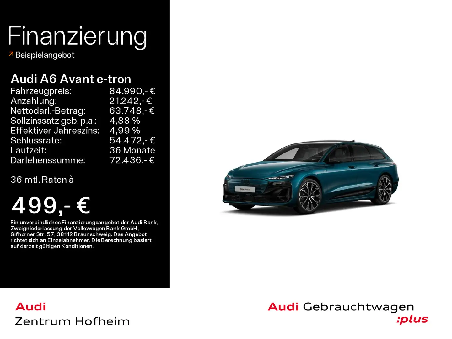 Audi S line edition one performance*A Blau - 1