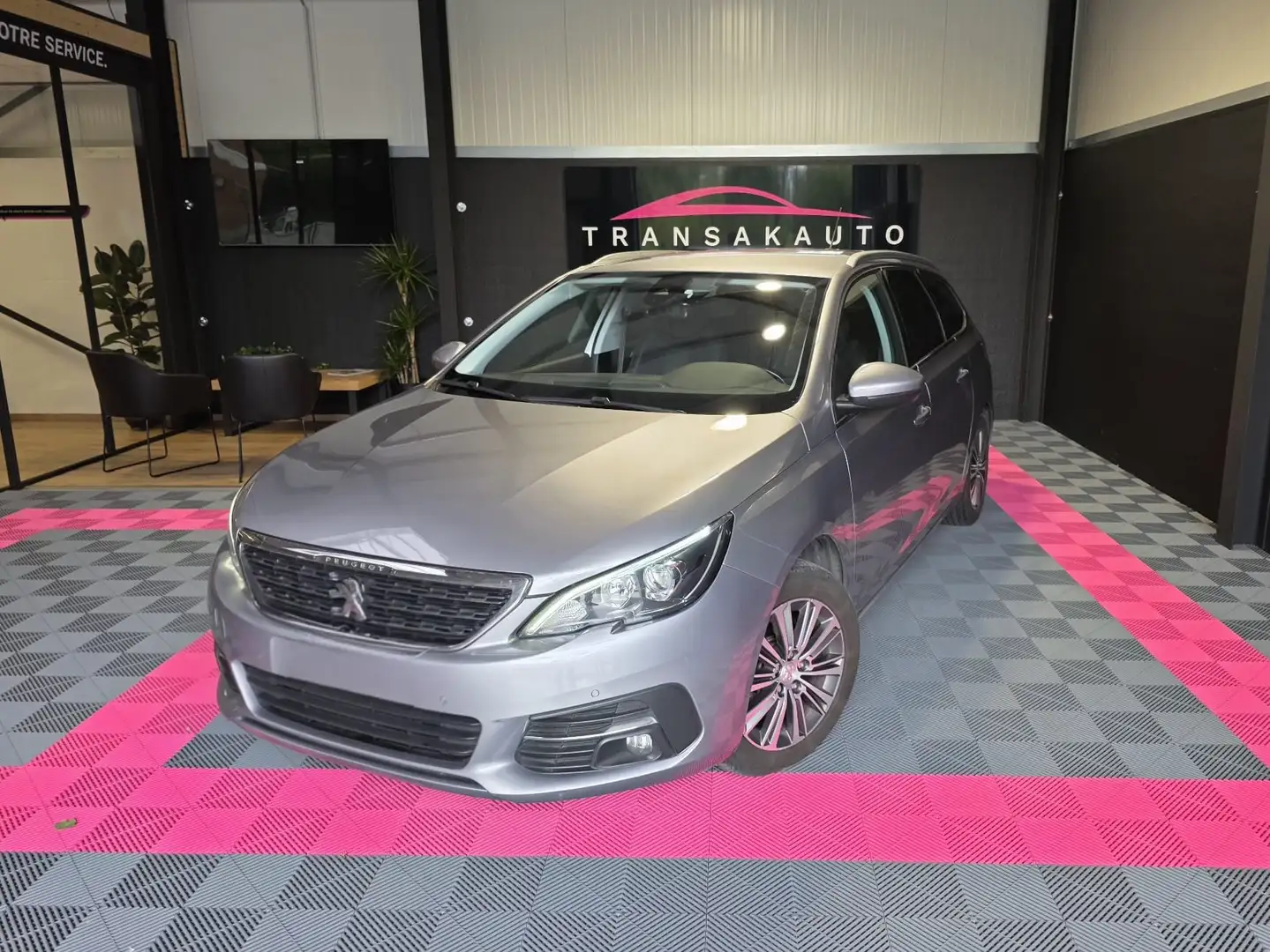 Peugeot 308 SW 1.5 BlueHDi Allure S Gris - 1