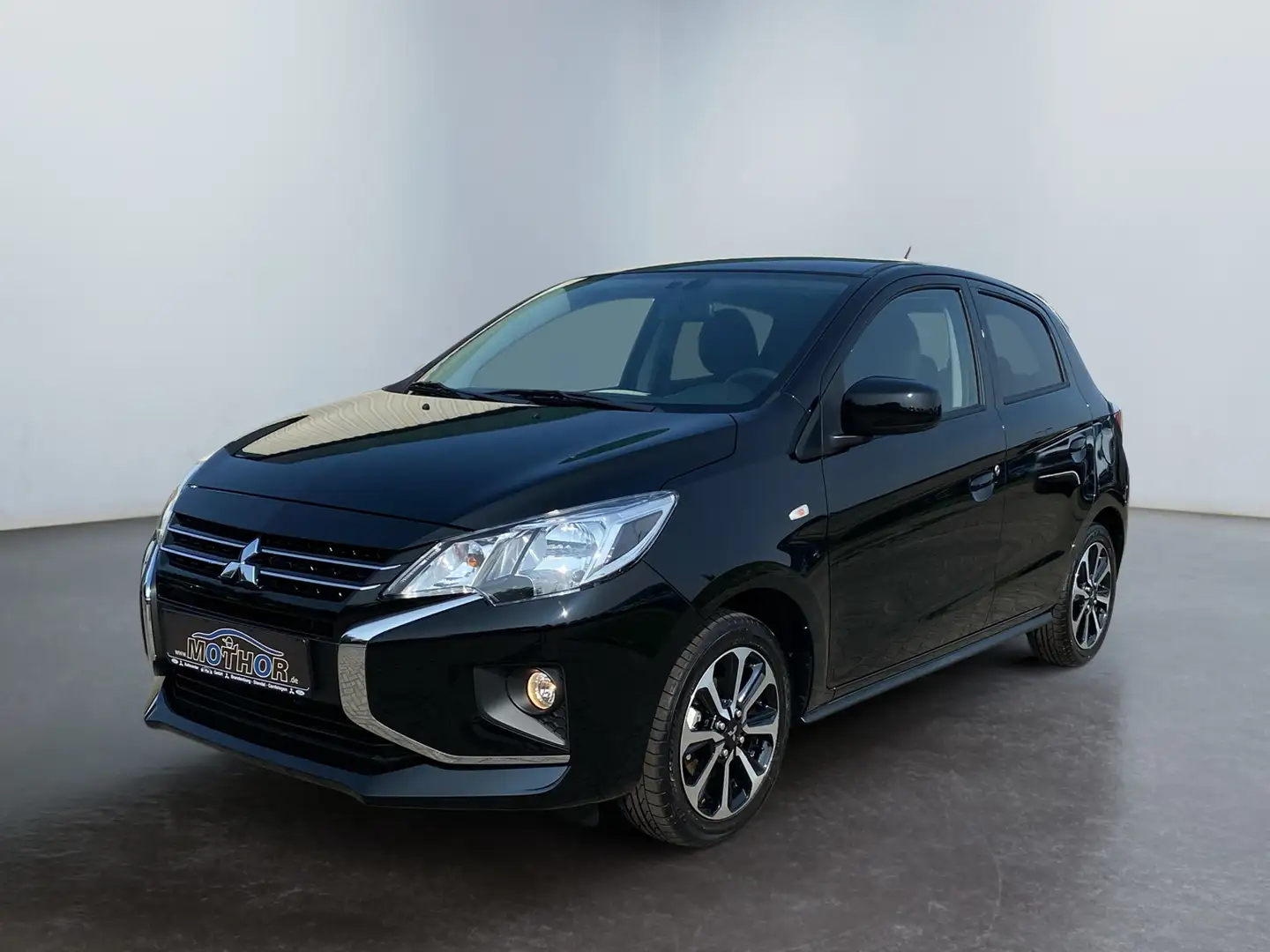 Mitsubishi Space Star Select+ 1,2l TEMP KAM SHZ DAB Zwart - 1