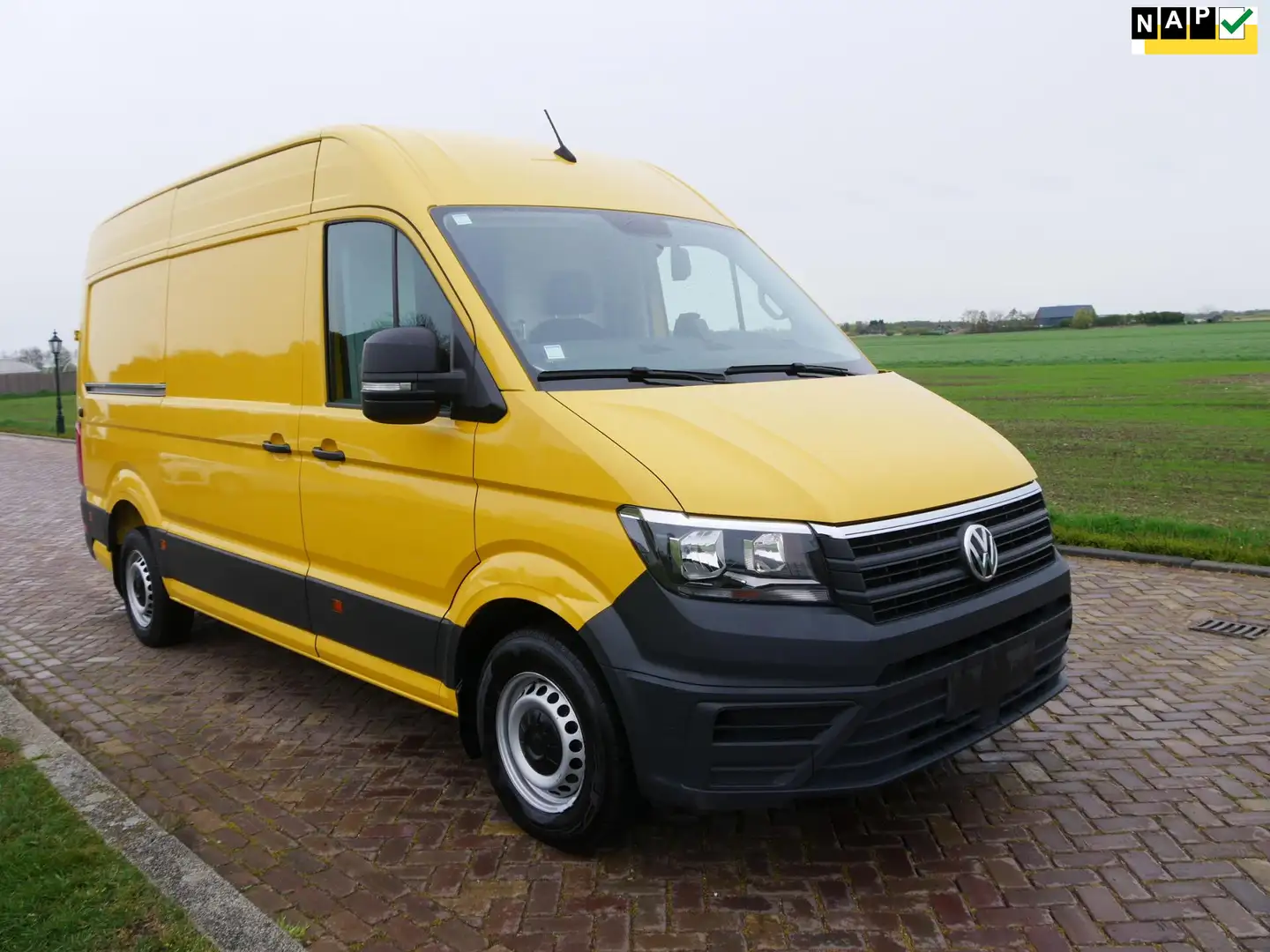 Volkswagen Crafter 30 2.0 TDI L3H2 DSG8 AC CAMERA ** 9999 EX BTW ** Geel - 1