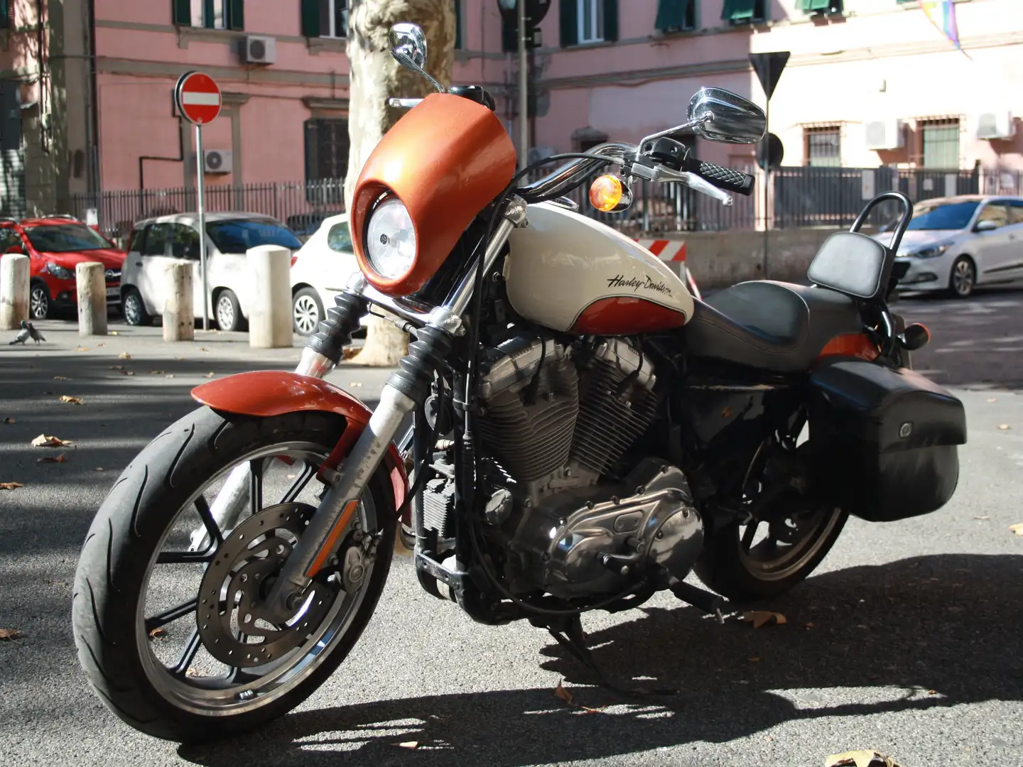 Harley-Davidson Sportster XL 883 883L Sportster Super Low - XL XL2 X8F FFEALO Bianco - 1