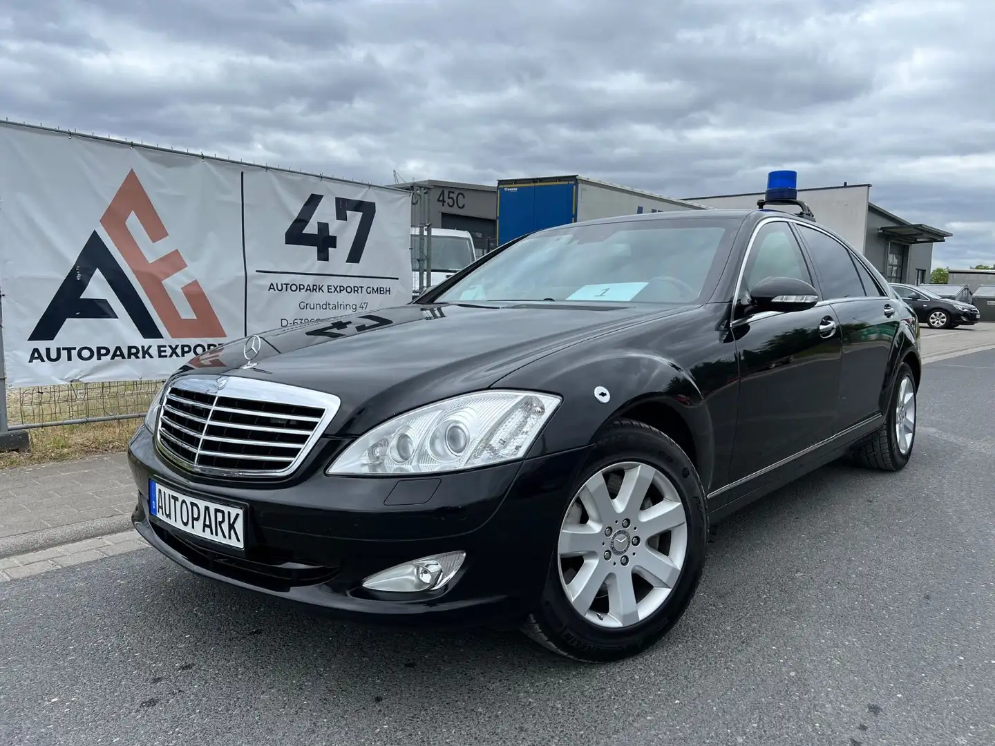 Mercedes-Benz S 420 L*GUARD B7*VR9*ARMORED*Werkspanzer* Schwarz - 1