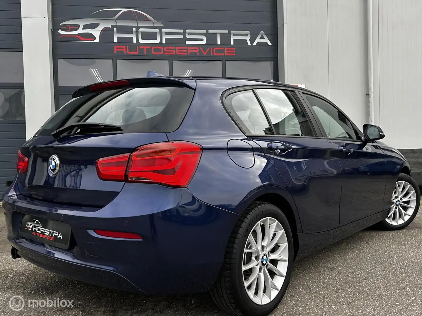 BMW 118 1-serie 118i Centennial Executive Navi Cruise Clim Blau - 2