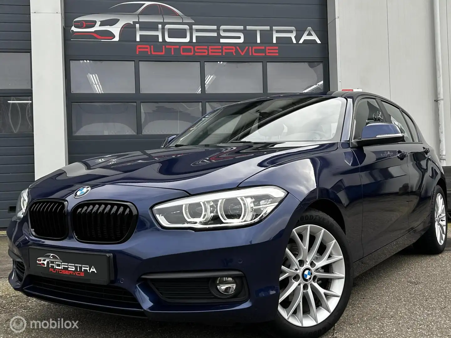 BMW 118 1-serie 118i Centennial Executive Navi Cruise Clim Blau - 1
