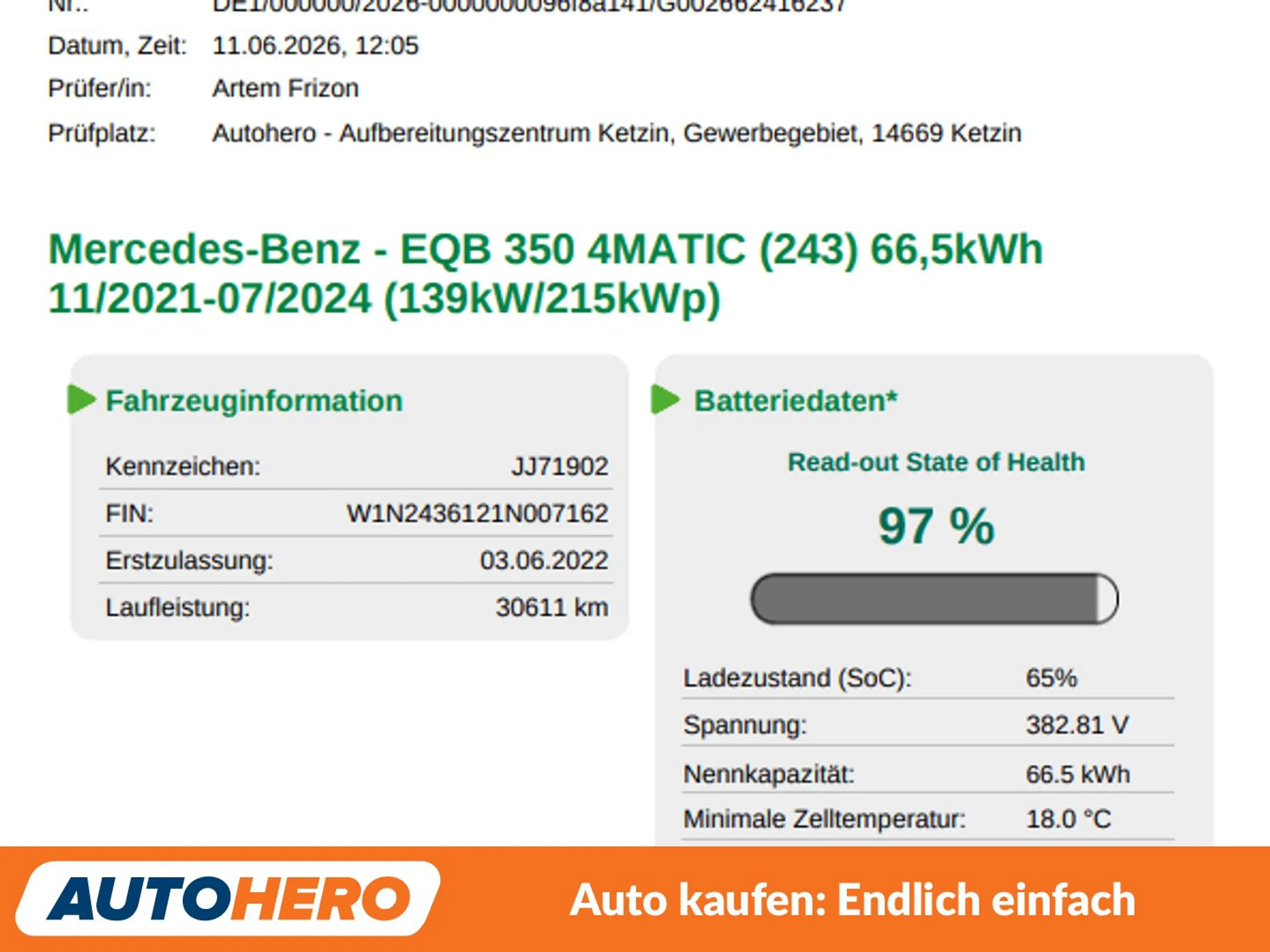 Mercedes-Benz EQB 350 350 4Matic AMG Line Aut.*NAV*HUD*ACC*360CAM*PDC* — photo 10