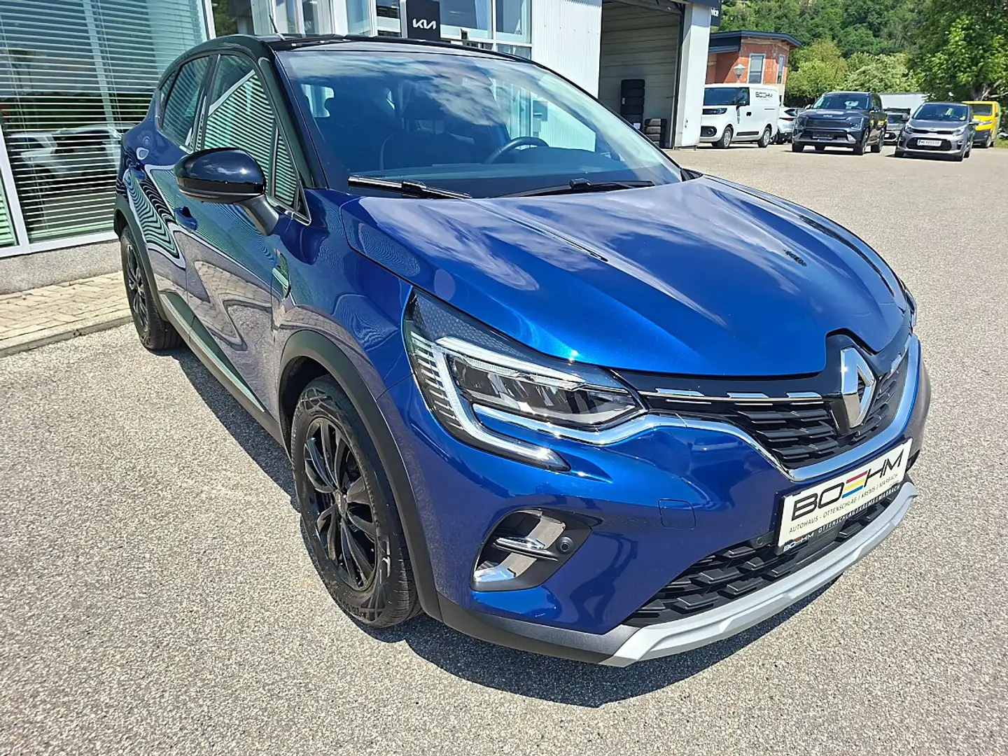 Renault Captur TCe 140 EDC PF Intens *Anhängerkupplung* Blau - 2