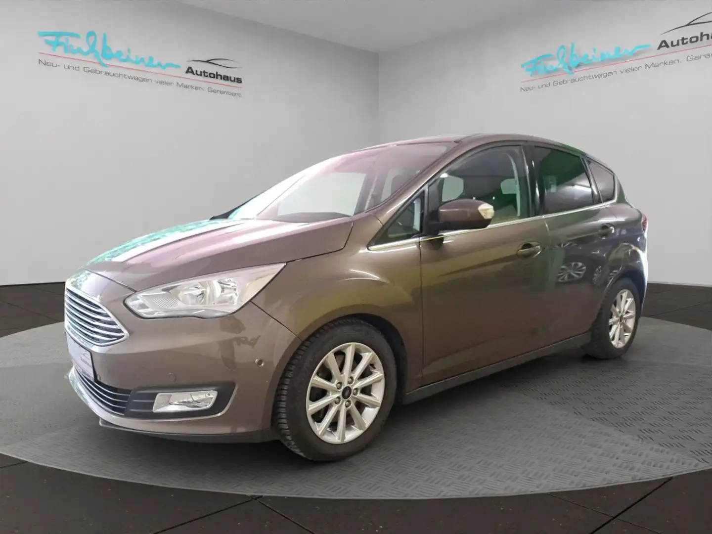 Ford Focus C-Max Titanium 1.5l EcoBoost Automatik Navi Brun - 2