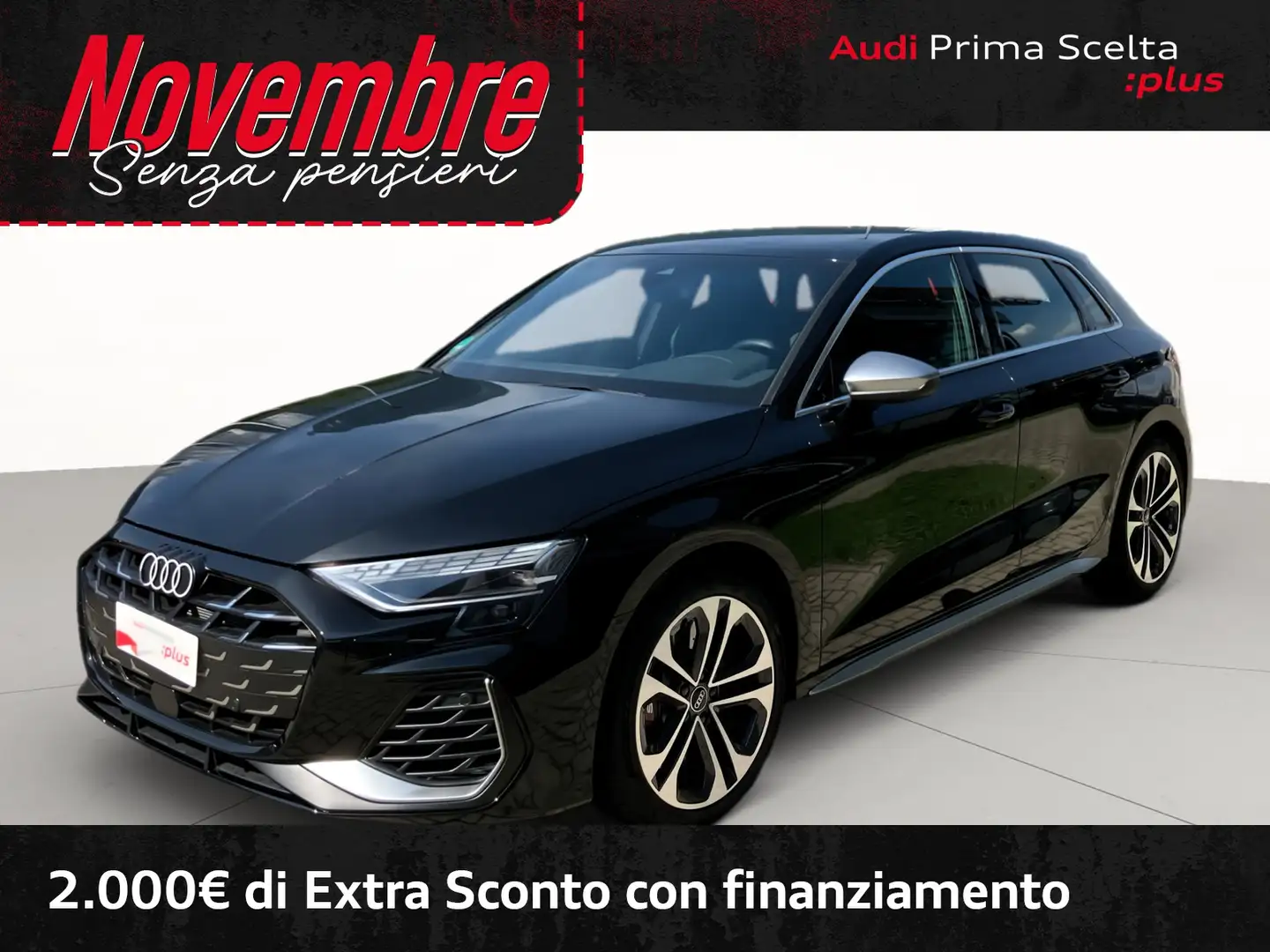 Audi S3 sportback 2.0 tfsi quattro s-tronic Negro - 1