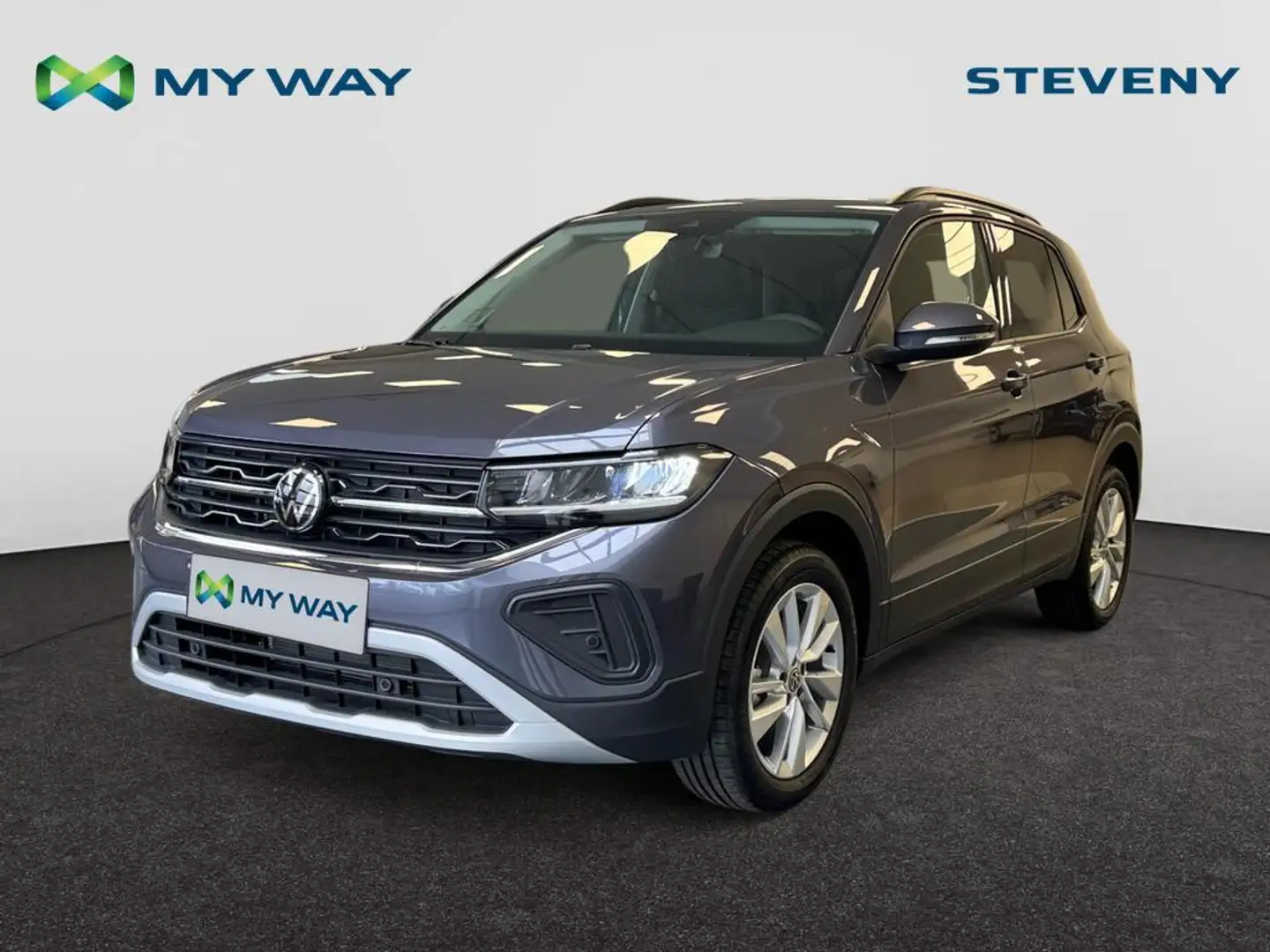 Volkswagen T-Cross T-Cross Life Business 1.0 TSI 70 kW (95 ch) 5 vitesses manuel Gris - 1