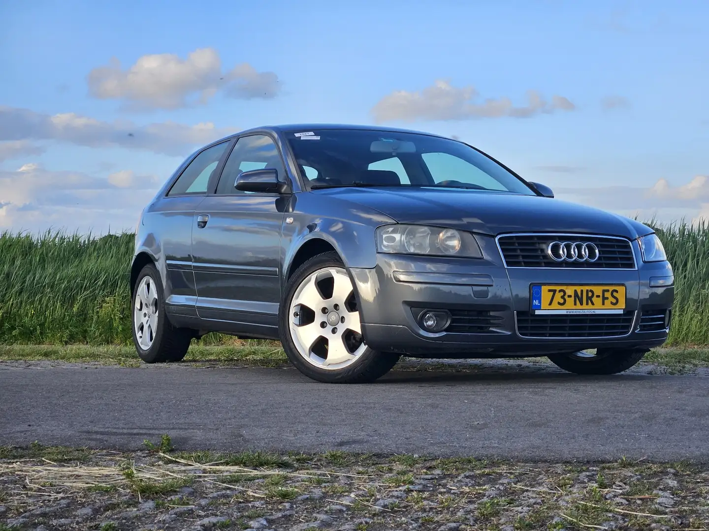 Audi A3 2.0 FSI Ambition Gris - 1