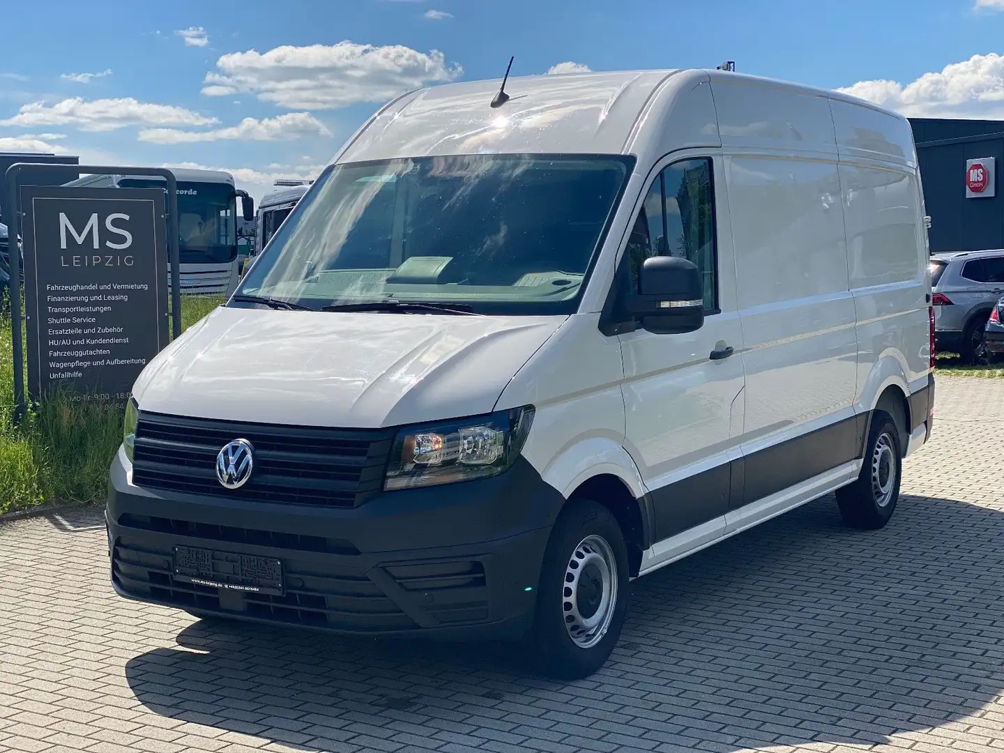 Volkswagen Crafter Kasten 35 CDI MR L2 H2 Klima PDC Blanco - 1