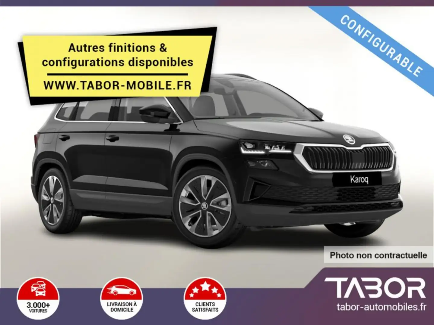 Skoda Karoq 2.0 TDI 150 DSG 4x4 Selec LED Kessy Bleu - 1
