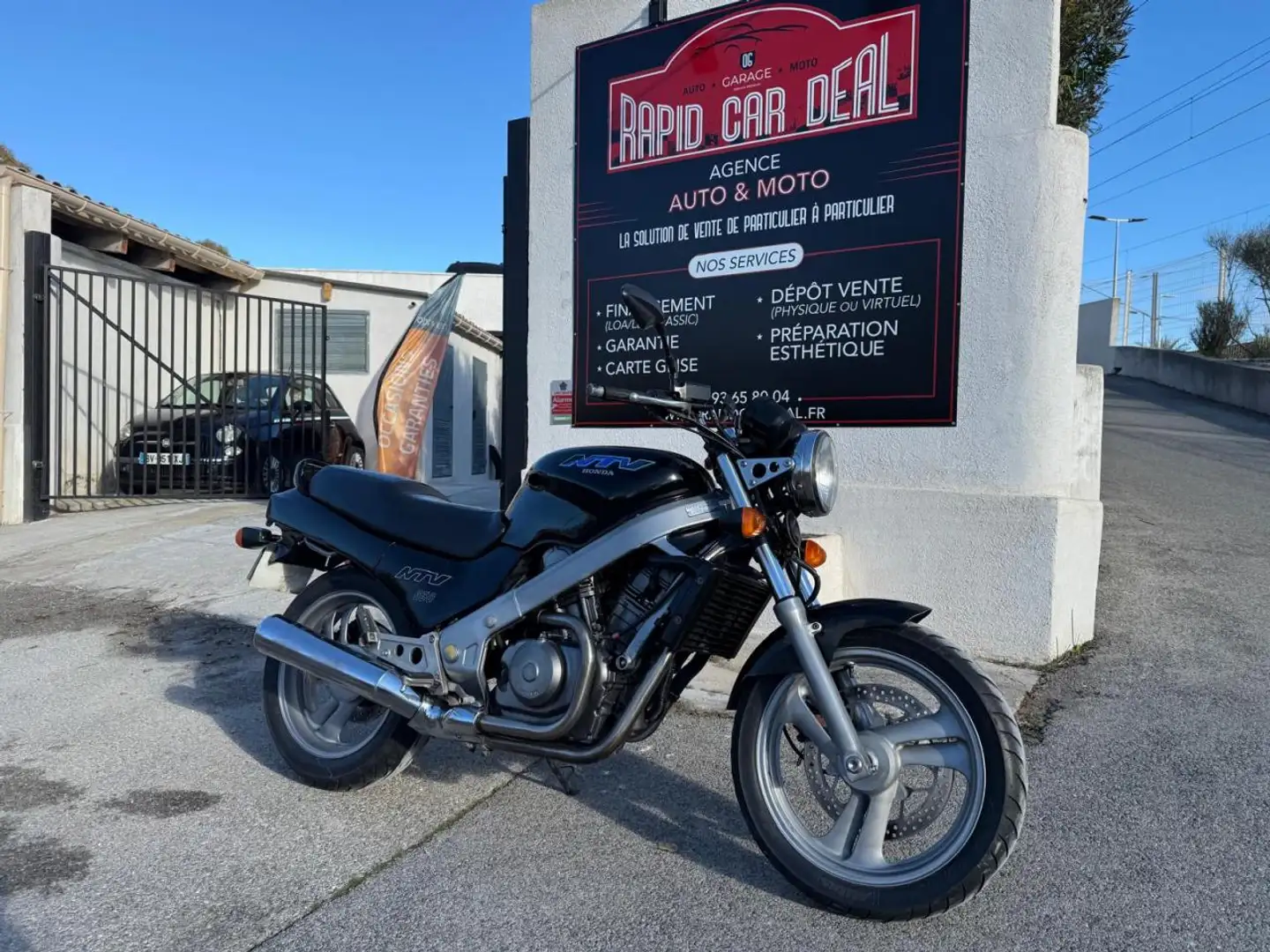 Honda NTV 650 NTV 650 Negru - 1