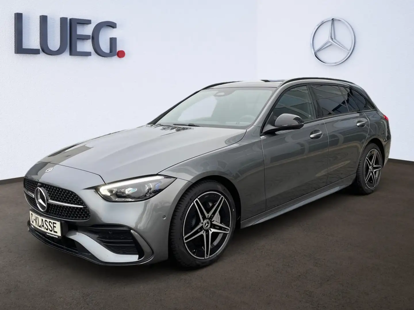 Mercedes-Benz C 220 d 4MATIC T AMG-EDITION+ADVANCED+PANODACH Grau - 2