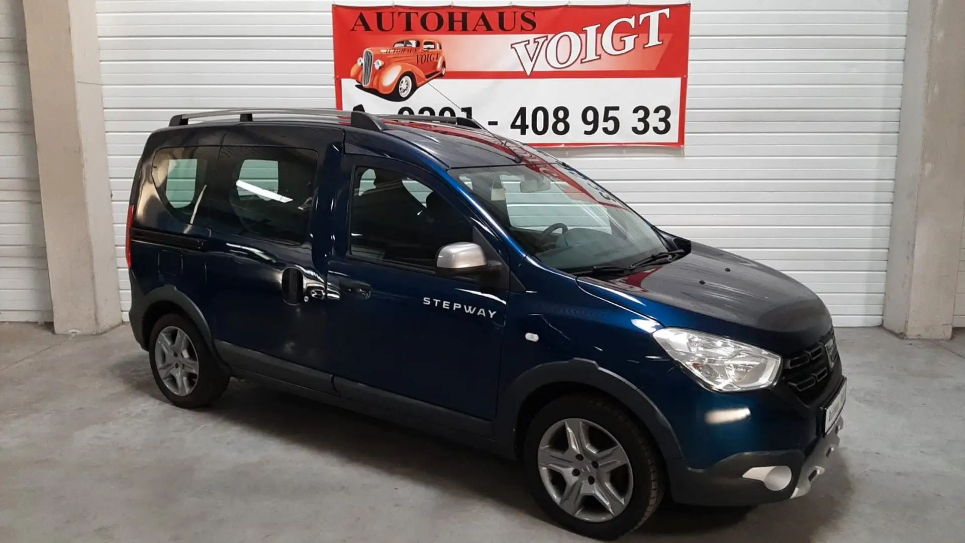 Dacia Dokker Stepway Celebration Teilleder Blau - 2