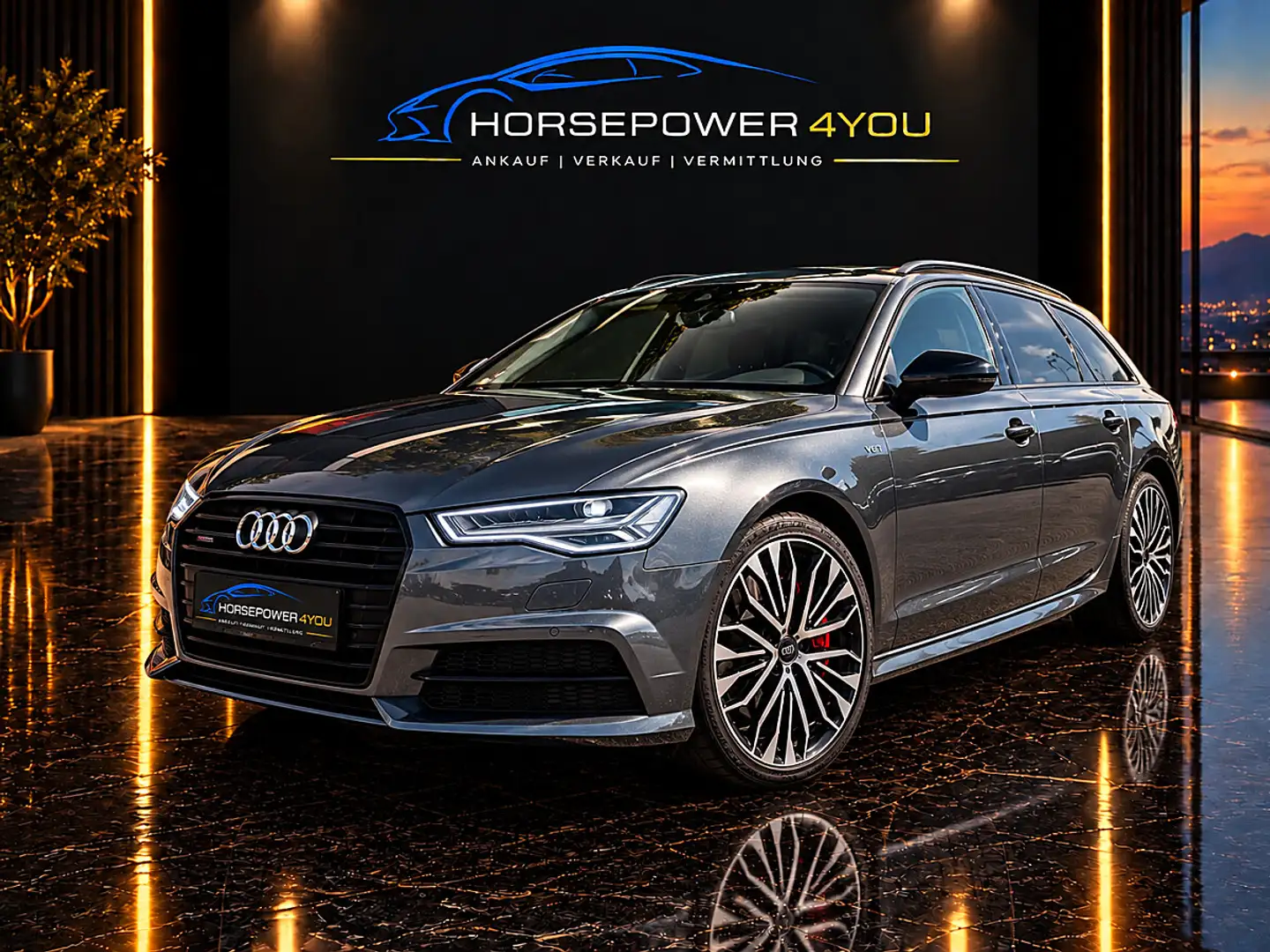 Audi A6 Avant 3,0 TDI Competition Quattro tiptronic/S-L... Grau - 1