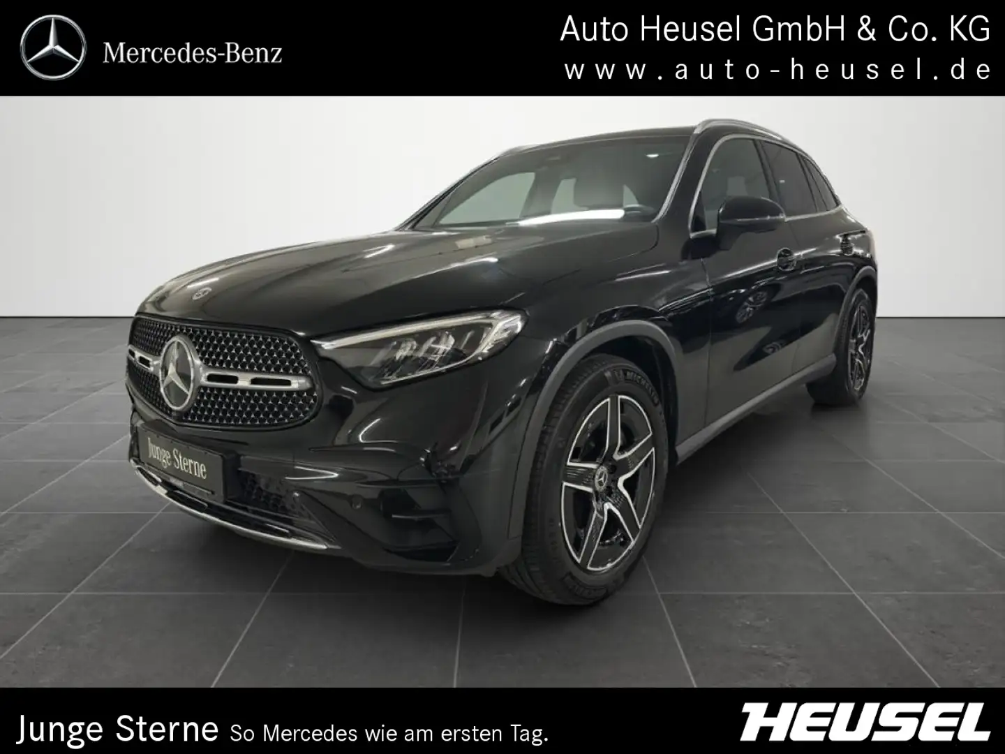 Mercedes-Benz GLC 200 4M AMG *Pan.Schd*AHK*Winter-P*Easy-P*LED Nero - 1