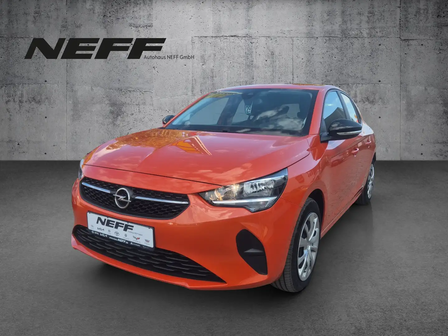 Opel Corsa F e Edition +KlimaA PDC SpurH Orange - 2