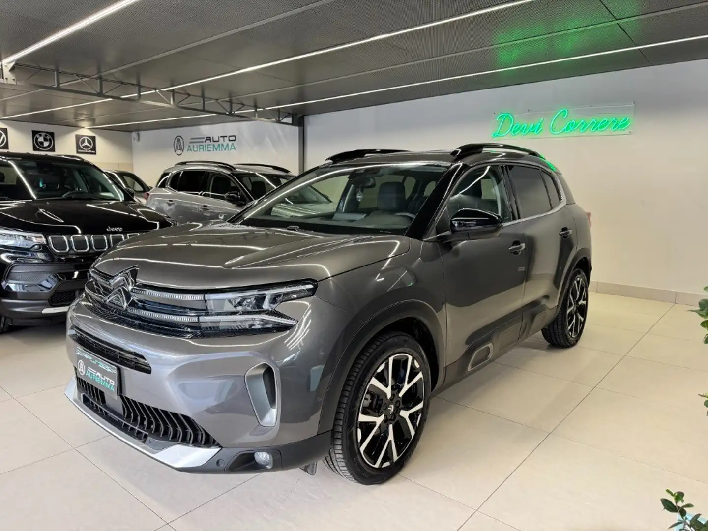 Citroen C5 Aircross 1.5 BLUEHDI 130 CV SHINE PACK EAT8 KM 13000 Grigio - 1