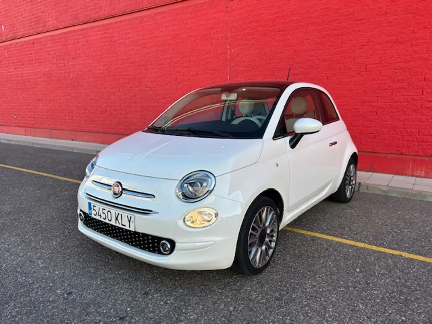 Fiat 500 1.2 Lounge Blanco - 1