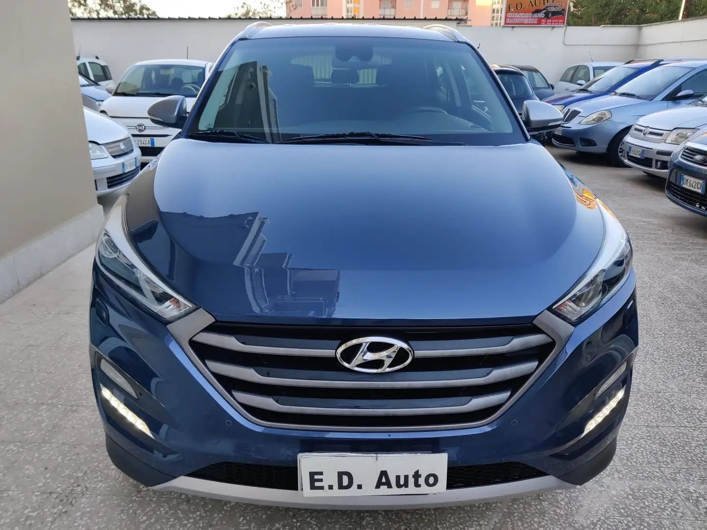 Hyundai TUCSON Tucson 1.7 crdi Sound edition 2wd 141cv dct Blu/Azzurro - 2