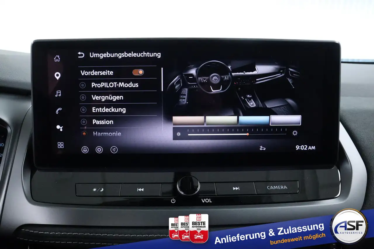 Nissan Qashqai DIG-T MHEV Tekna+ #Panorama #Bose HUD Kamera 11..., миниатюра 29