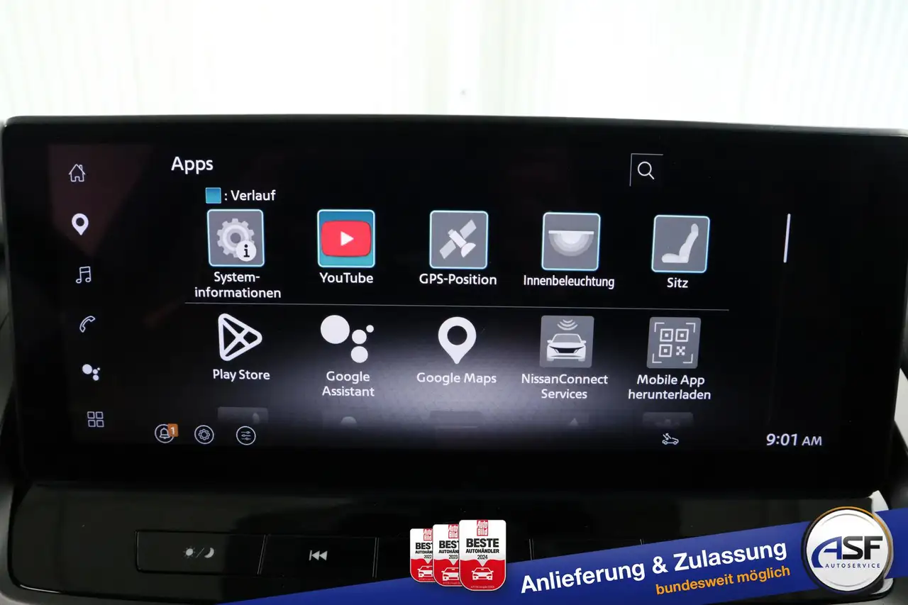 Nissan Qashqai DIG-T MHEV Tekna+ #Panorama #Bose HUD Kamera 11..., миниатюра 24