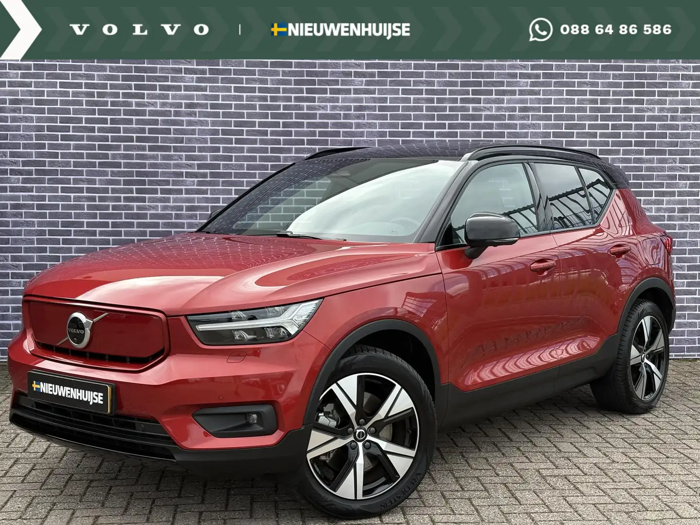Volvo XC40 Recharge P8 AWD R-Design Adaptieve cruise control Naranja - 1