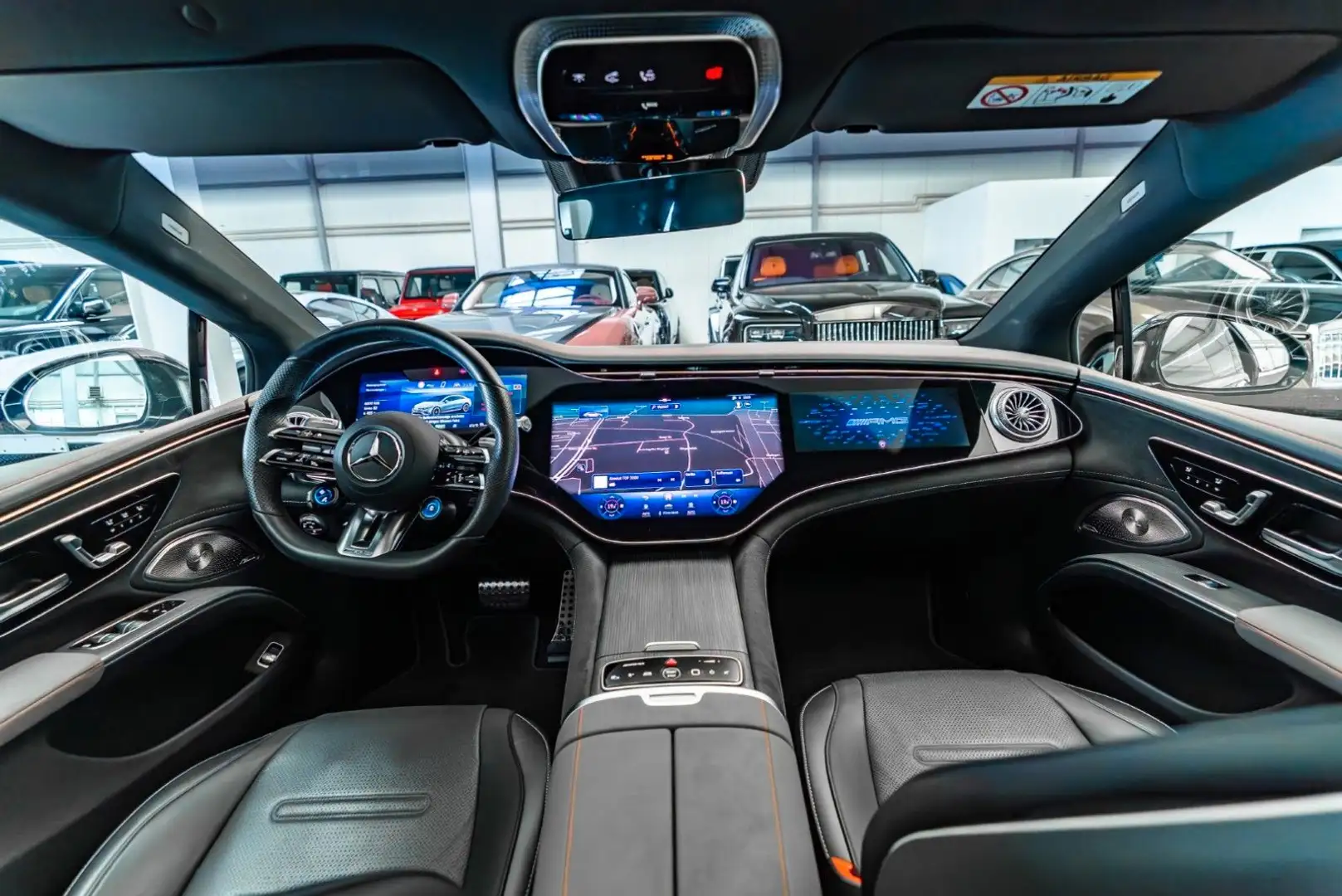 Mercedes-Benz EQS AMG 53 4M / Premium Plus / Prod. 02.2022 Noir - 2