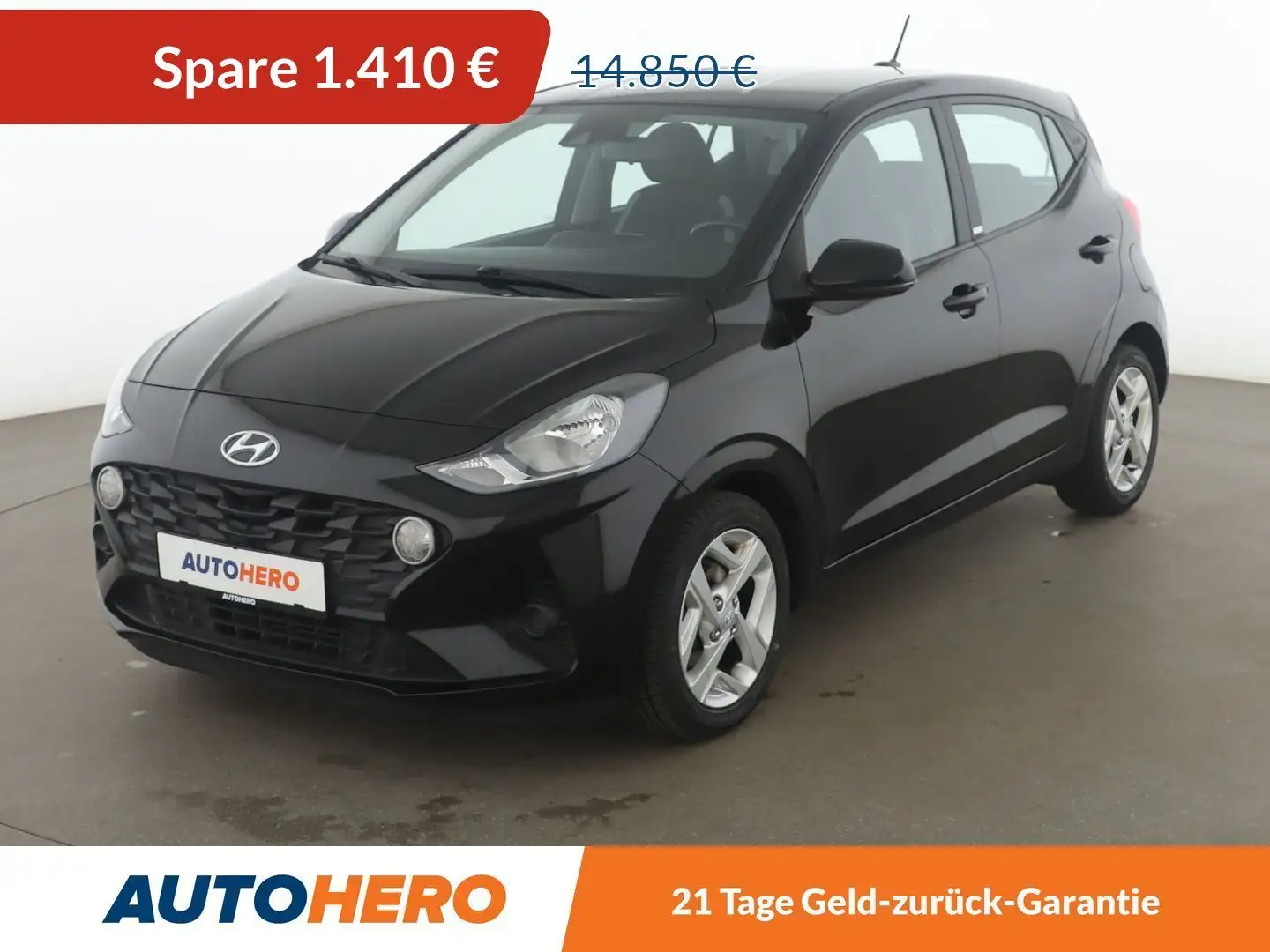 Hyundai i10 1.2 Trend Schwarz - 1